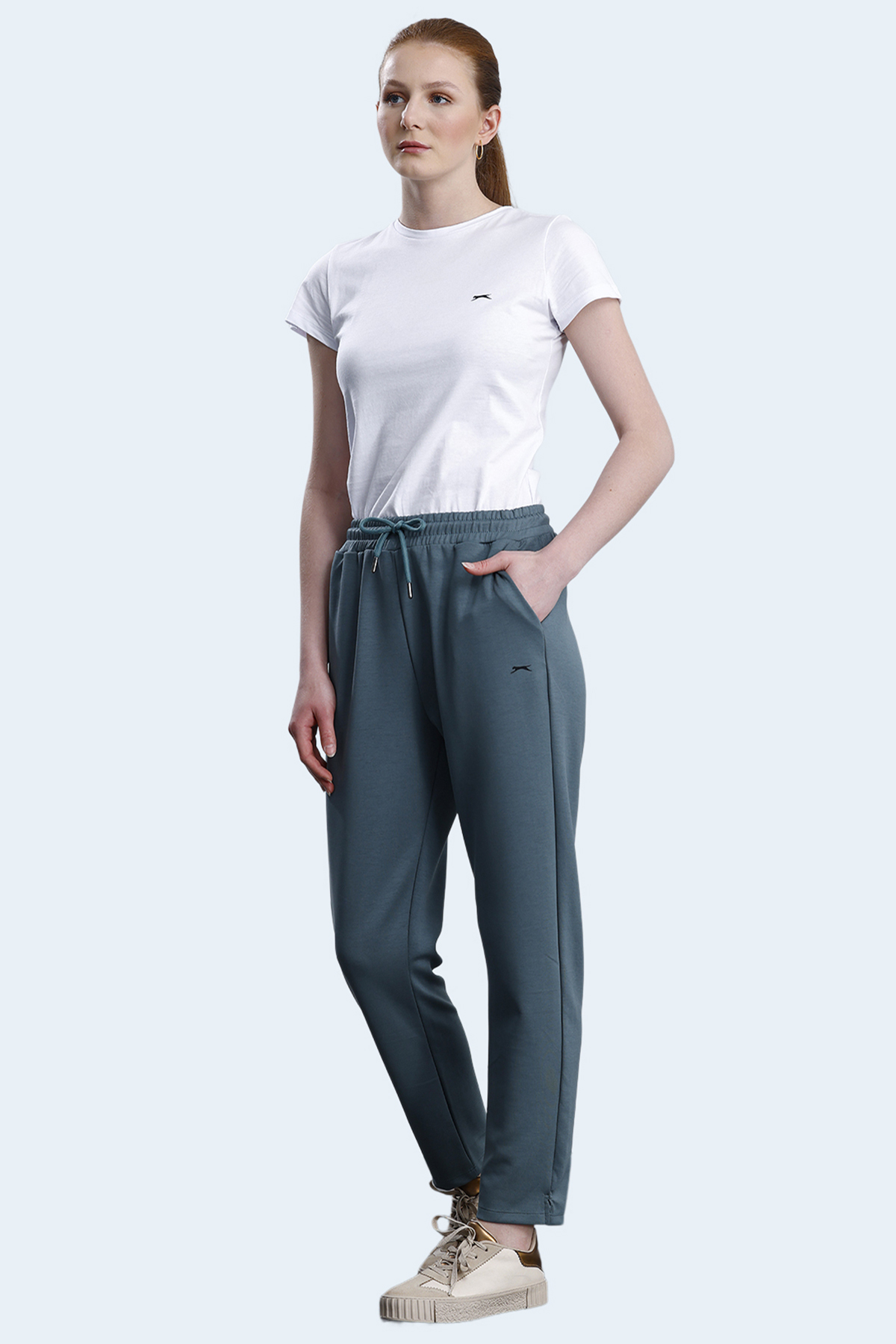 SLAZENGER VELAR I Kadın Eşofman Altı Yeşil görsel 7