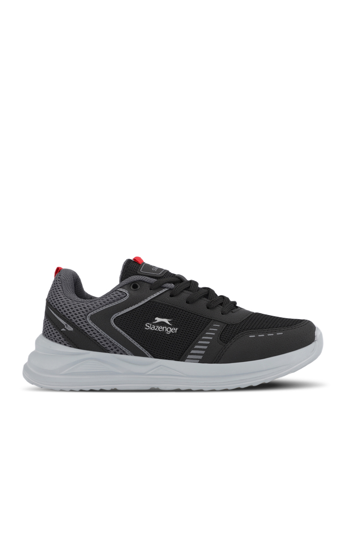 SLAZENGER GUMMY I Kadın Siyah / Gri Koşu & Yürüyüş Spor Ayakkabısı
