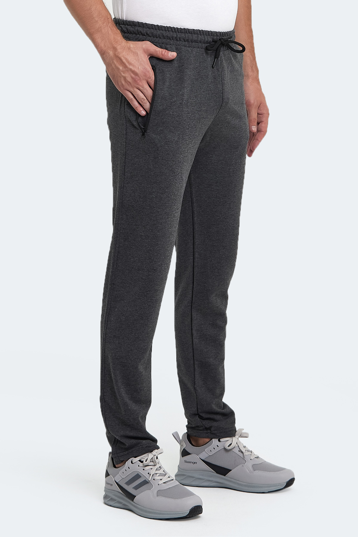 SLAZENGER ONES IN Erkek Eşofman Altı Koyu Gri görsel 3