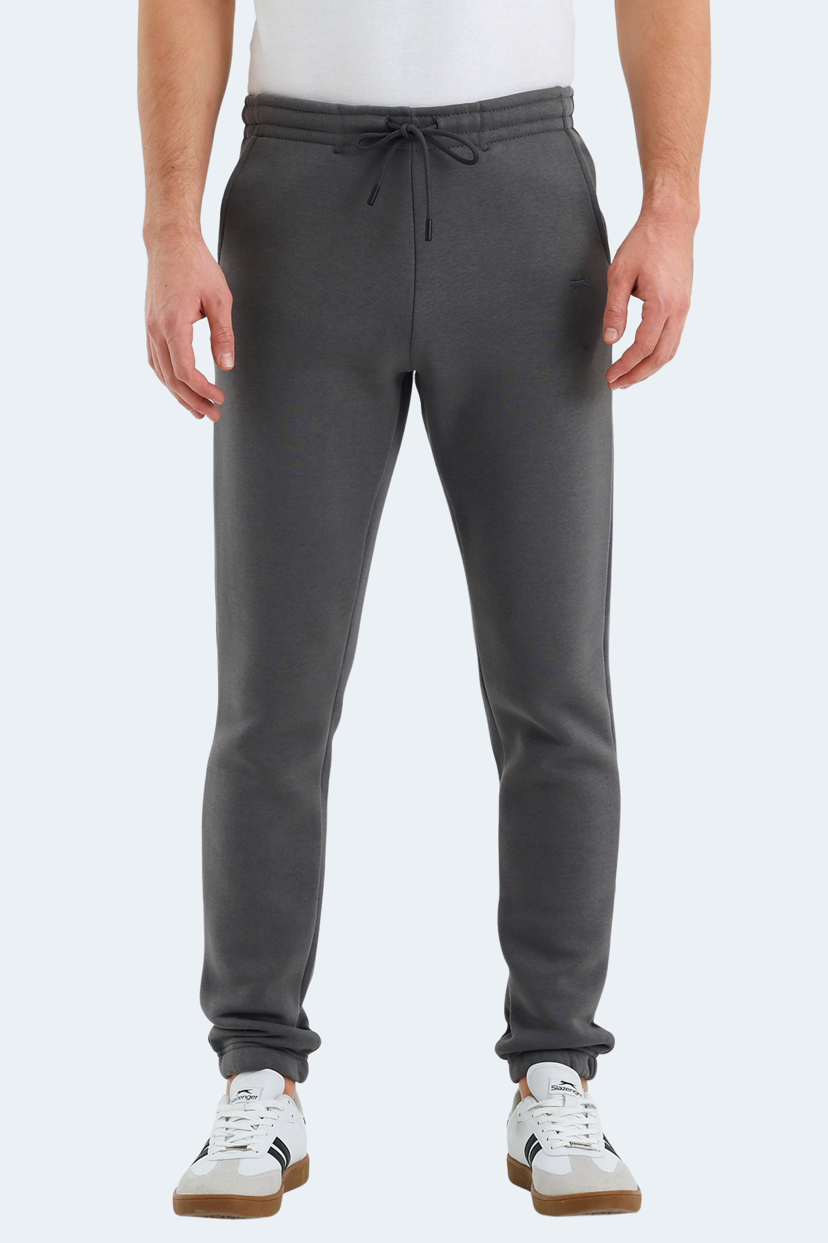 SLAZENGER VARIOUS Erkek Jogger Eşofman Altı Koyu Gri görsel 2