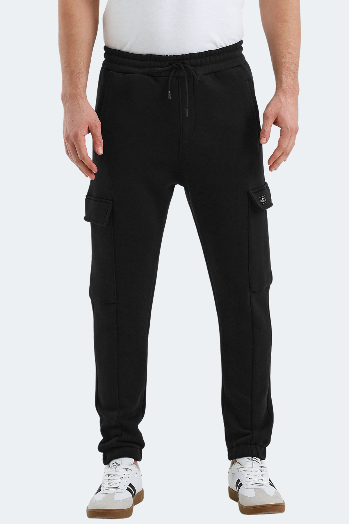 SLAZENGER VALORA Erkek Jogger Eşofman Altı Siyah görsel 2