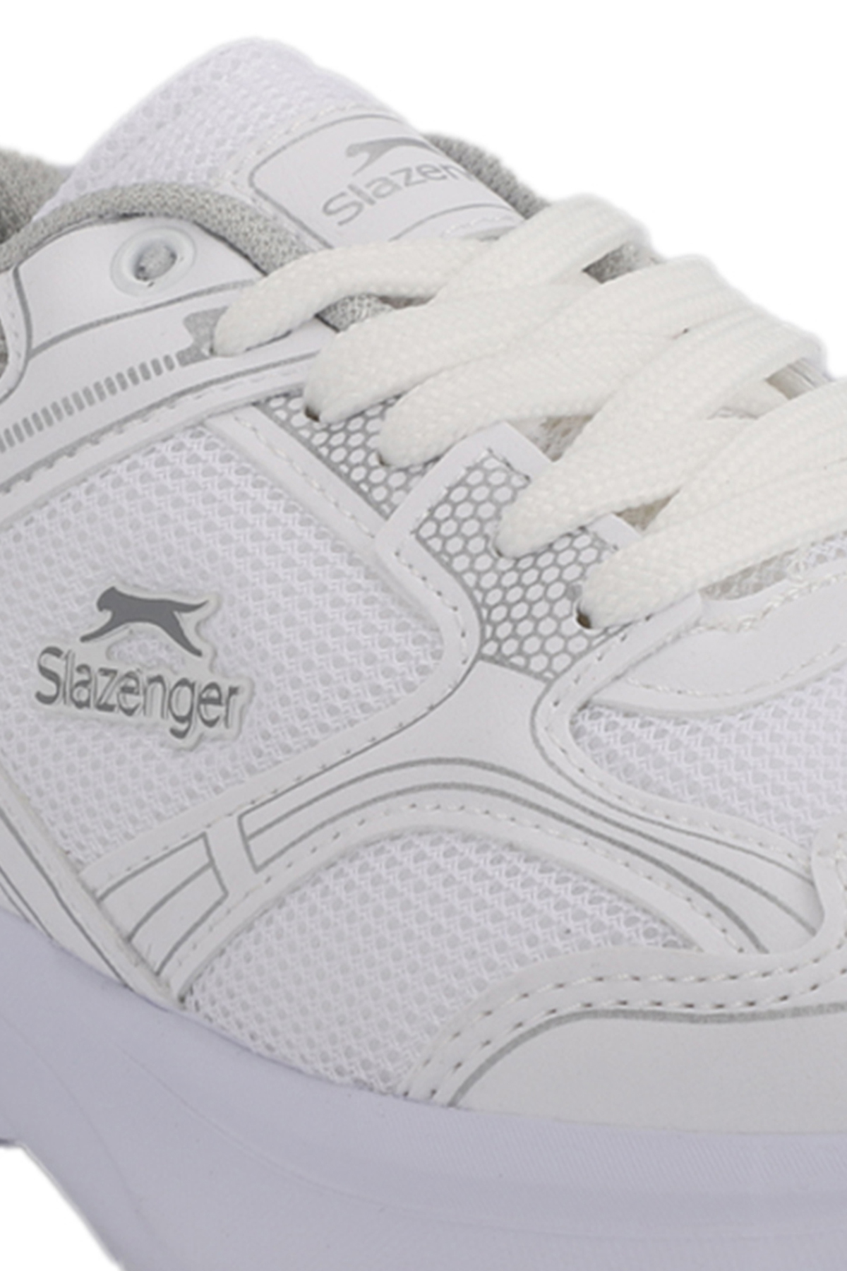 SLAZENGER GIMA Erkek Sneaker Ayakkabı Beyaz / Gümüş görsel 4