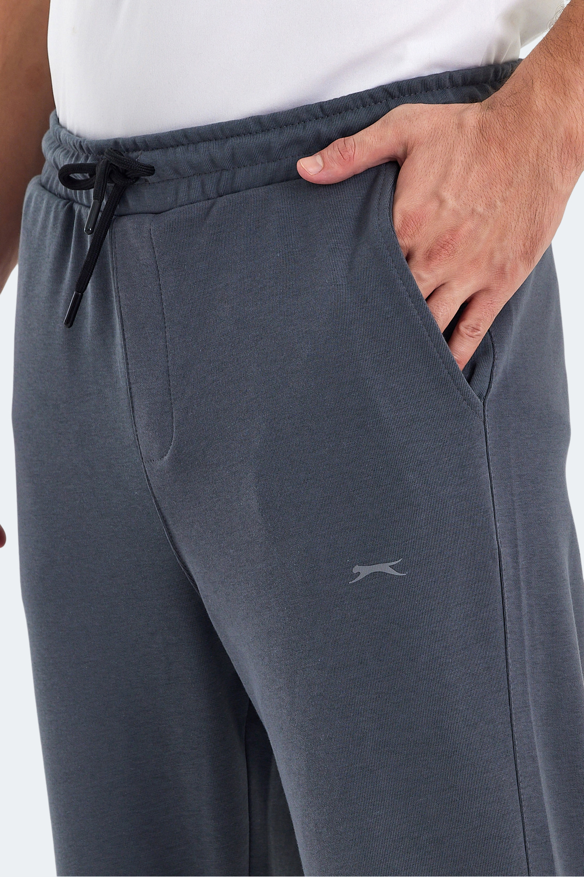 SLAZENGER ONIONIX I Erkek Jogger Eşofman Altı Koyu Gri görsel 4