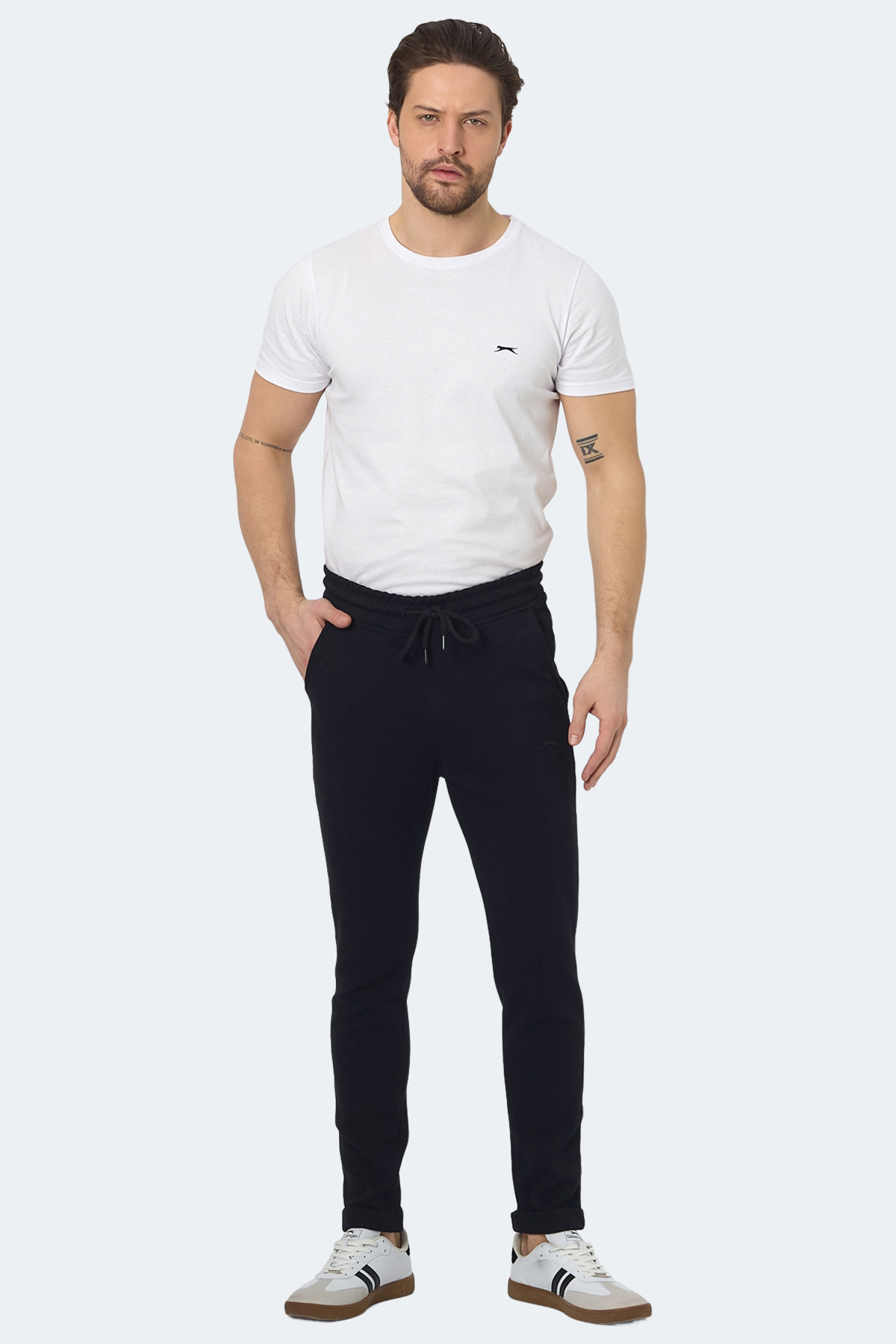SLAZENGER BLAZEWAY Erkek Eşofman Altı Siyah görsel 7