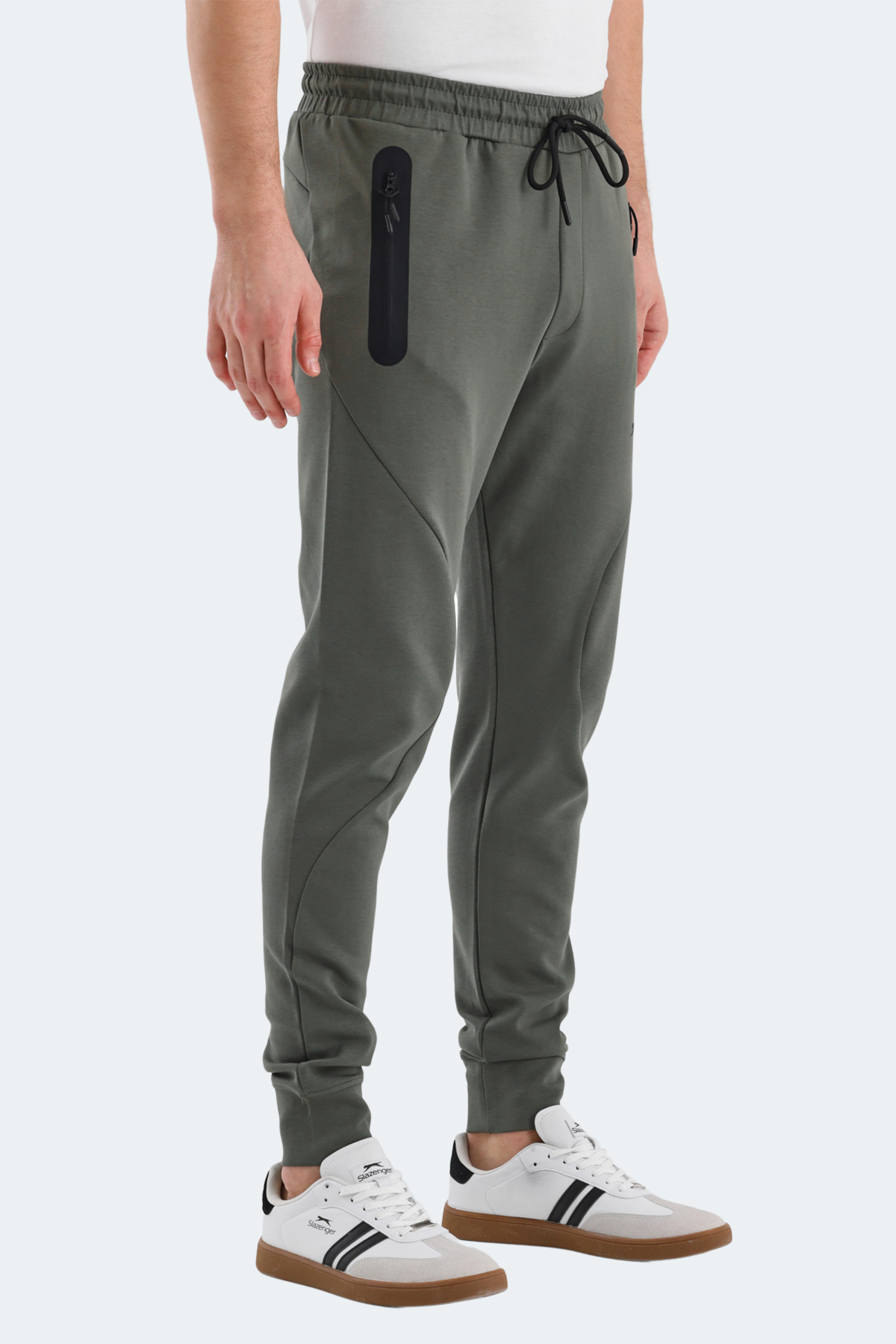 SLAZENGER VARUNA Erkek Jogger Eşofman Altı Haki görsel 3