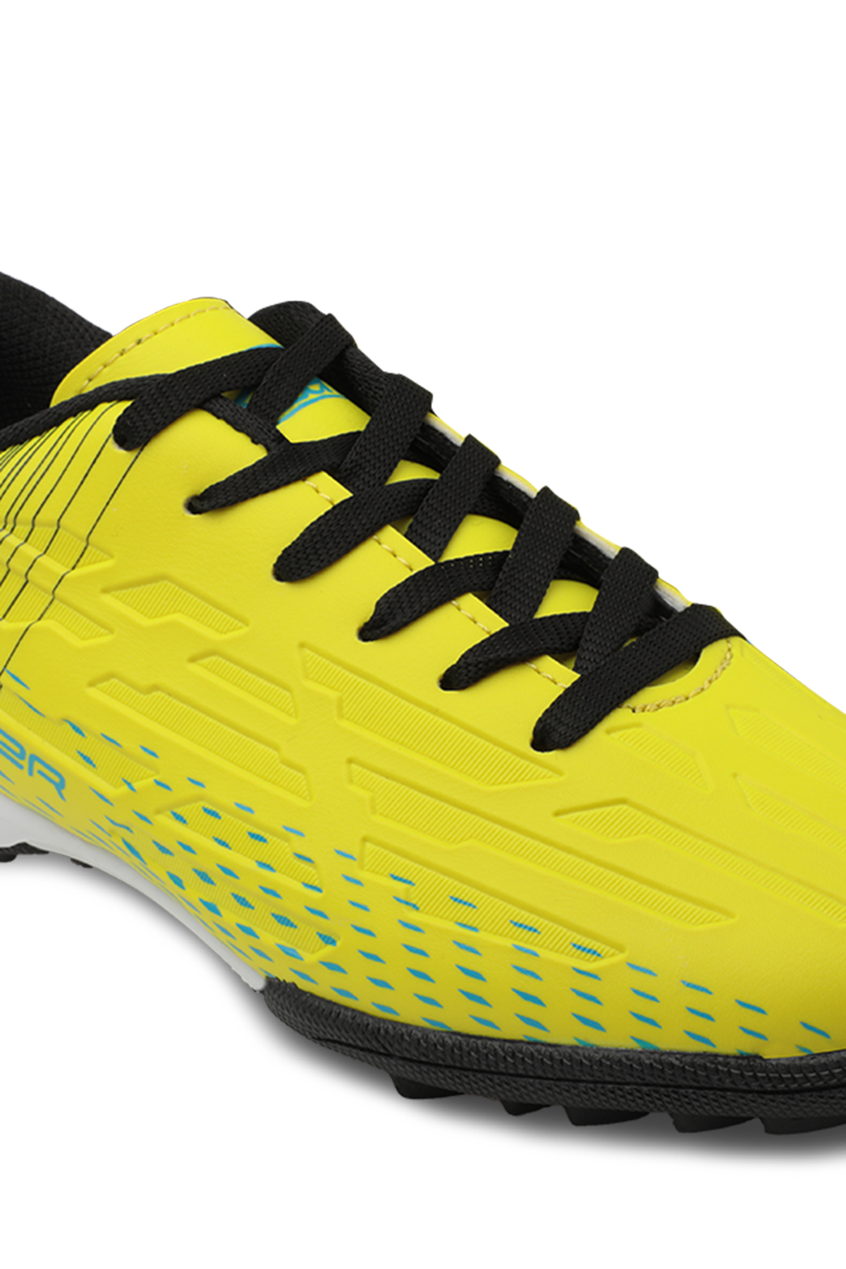 SLAZENGER SCORE I HS Erkek Halı Saha Neon Sarı / Siyah Futbol Ayakkabısı görsel 4