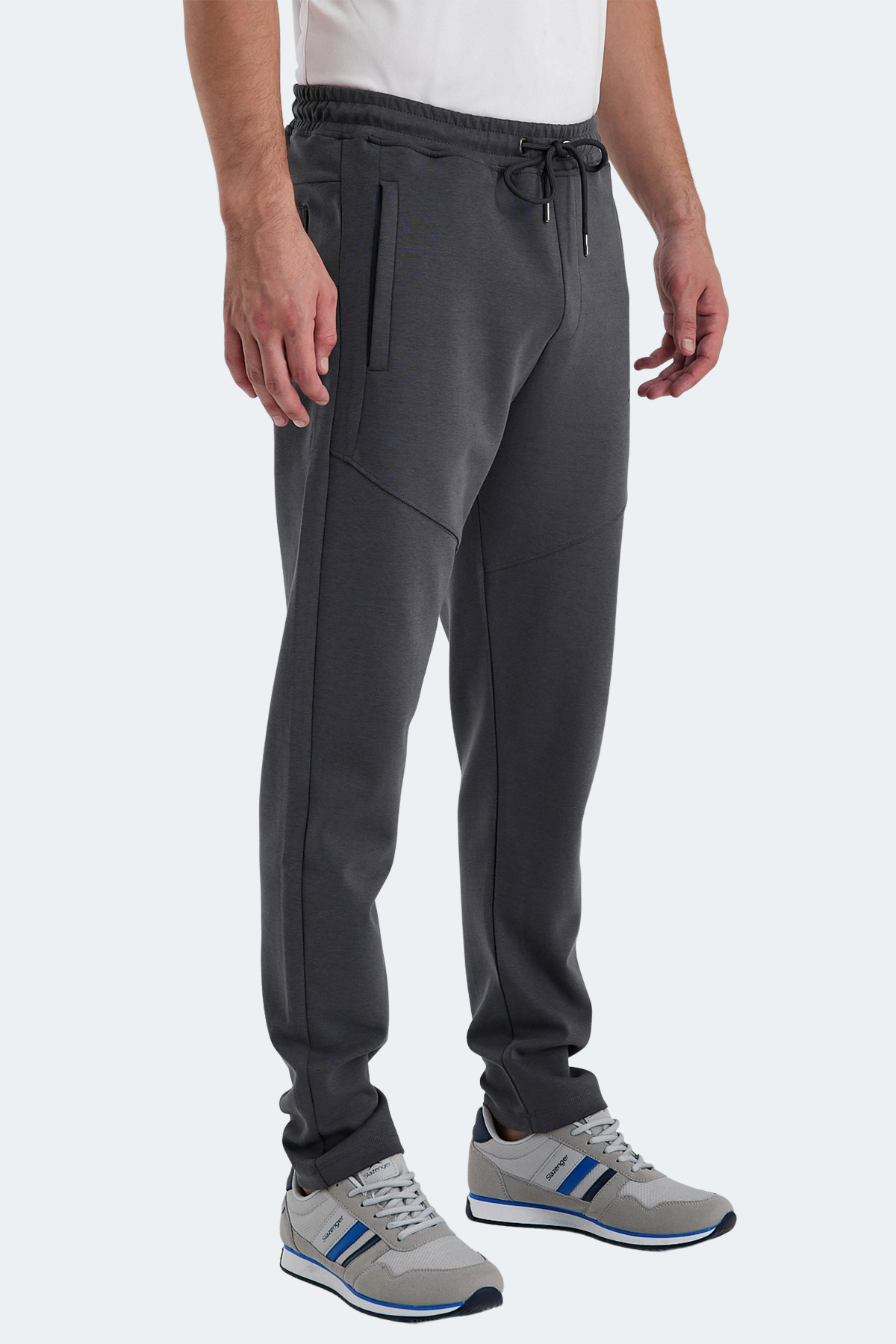 SLAZENGER VARIABLE Erkek Eşofman Altı Koyu Gri görsel 3