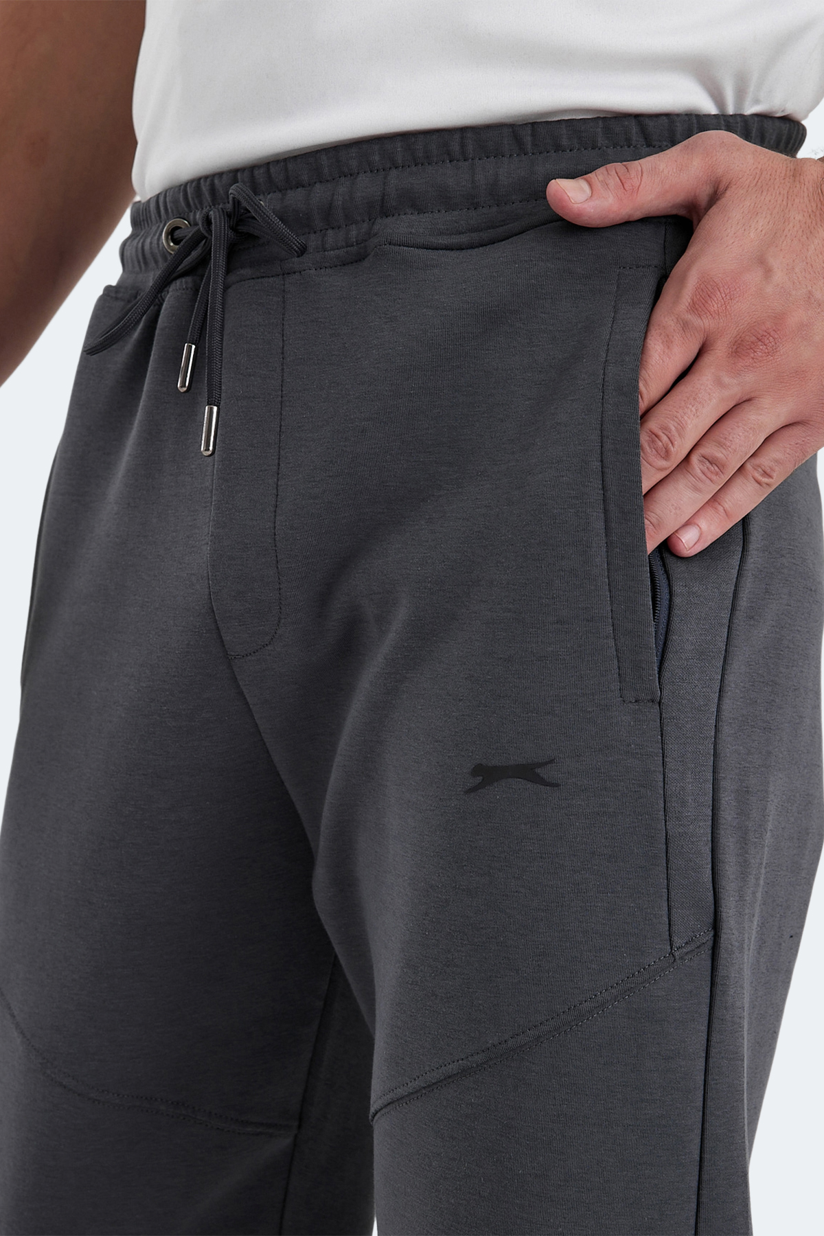 SLAZENGER VARIABLE Erkek Eşofman Altı Koyu Gri görsel 5
