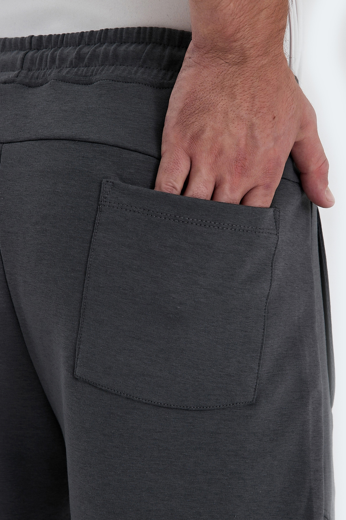 SLAZENGER VARIABLE Erkek Eşofman Altı Koyu Gri görsel 6