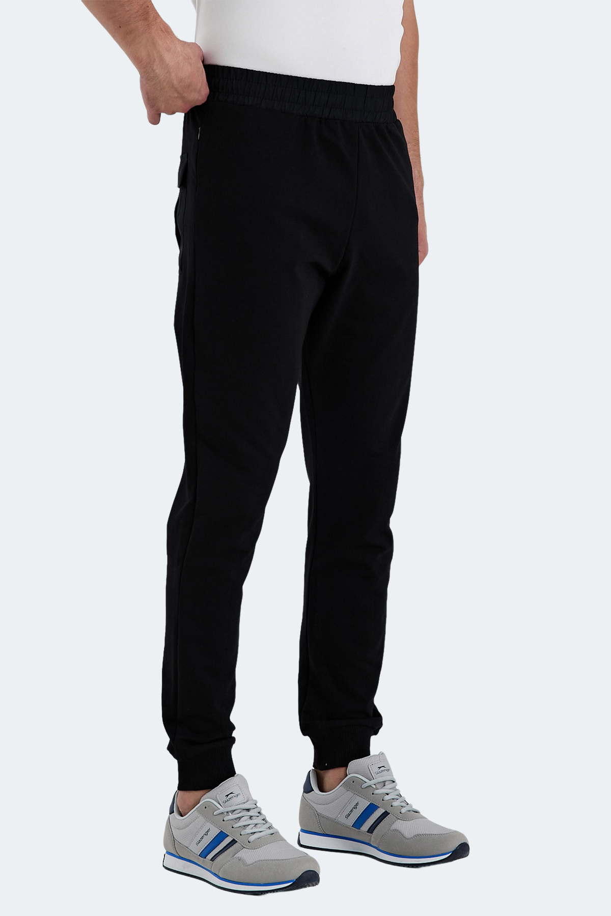 SLAZENGER Erkek Jogger Eşofman Altı Siyah görsel 3
