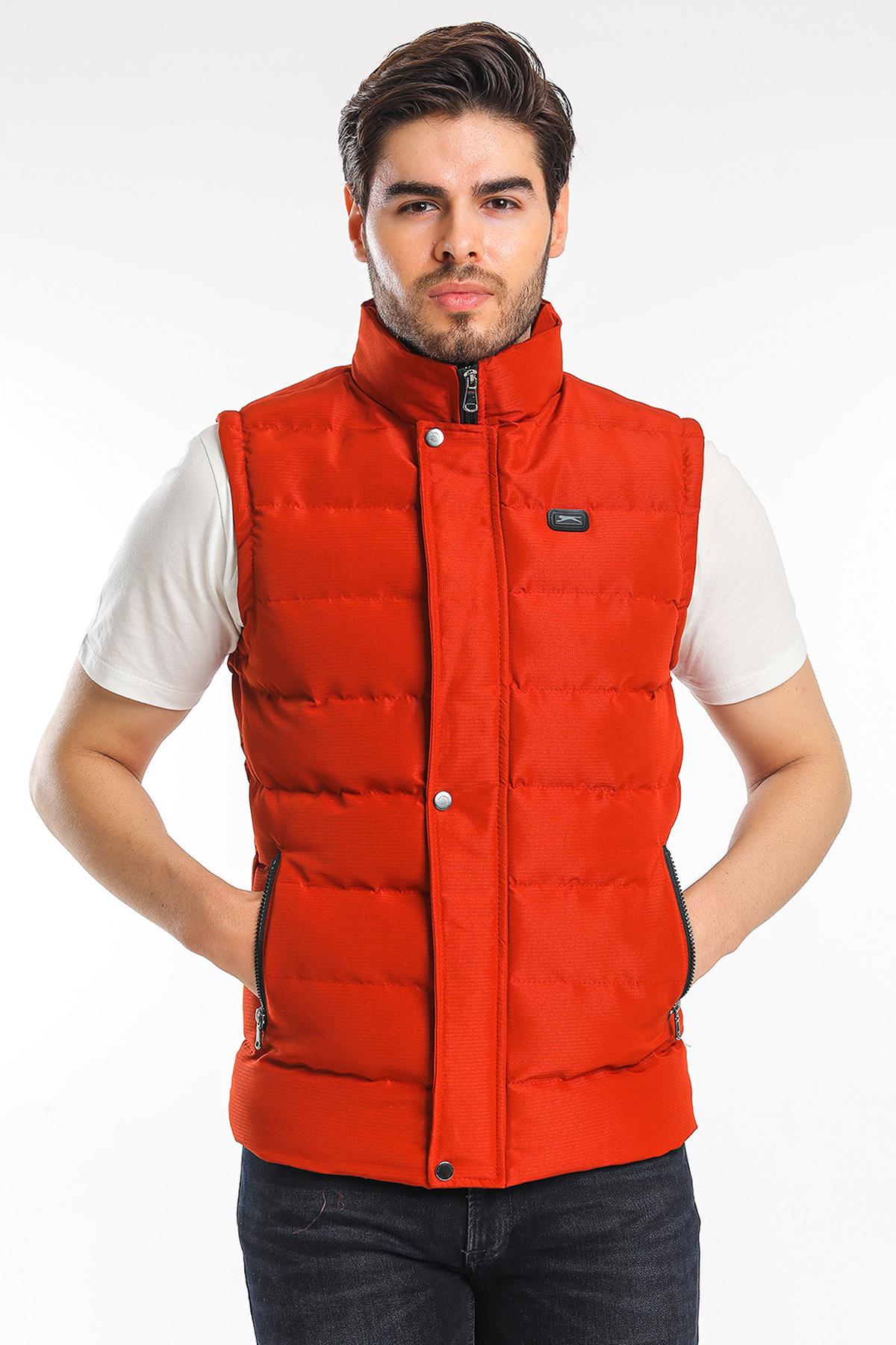 SLAZENGER ZULA Erkek Yelek Turuncu