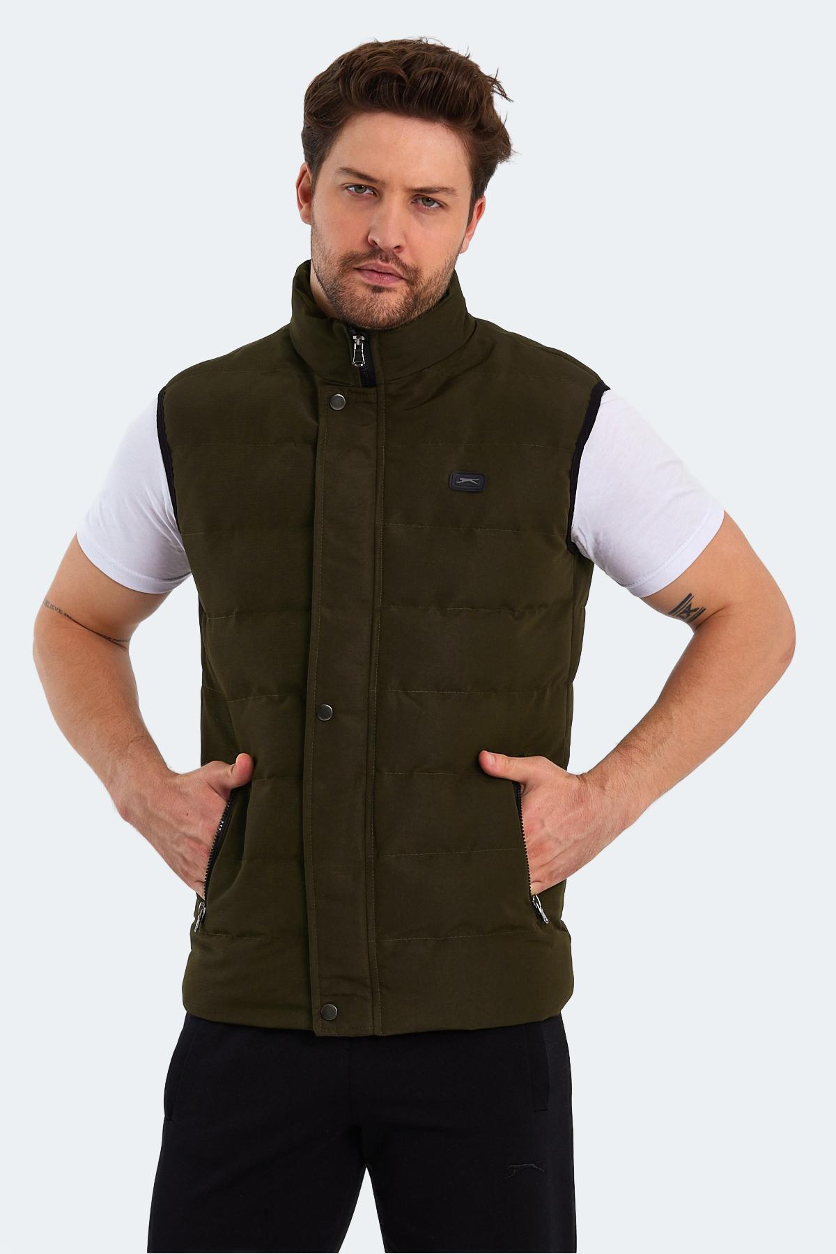 SLAZENGER ZULA Erkek Yelek Haki