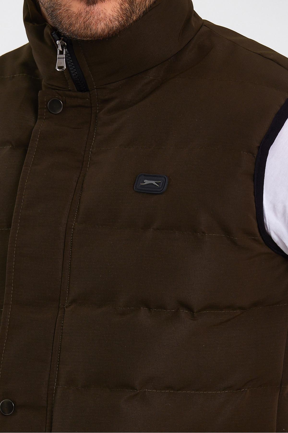 SLAZENGER ZULA Erkek Yelek Haki görsel 4