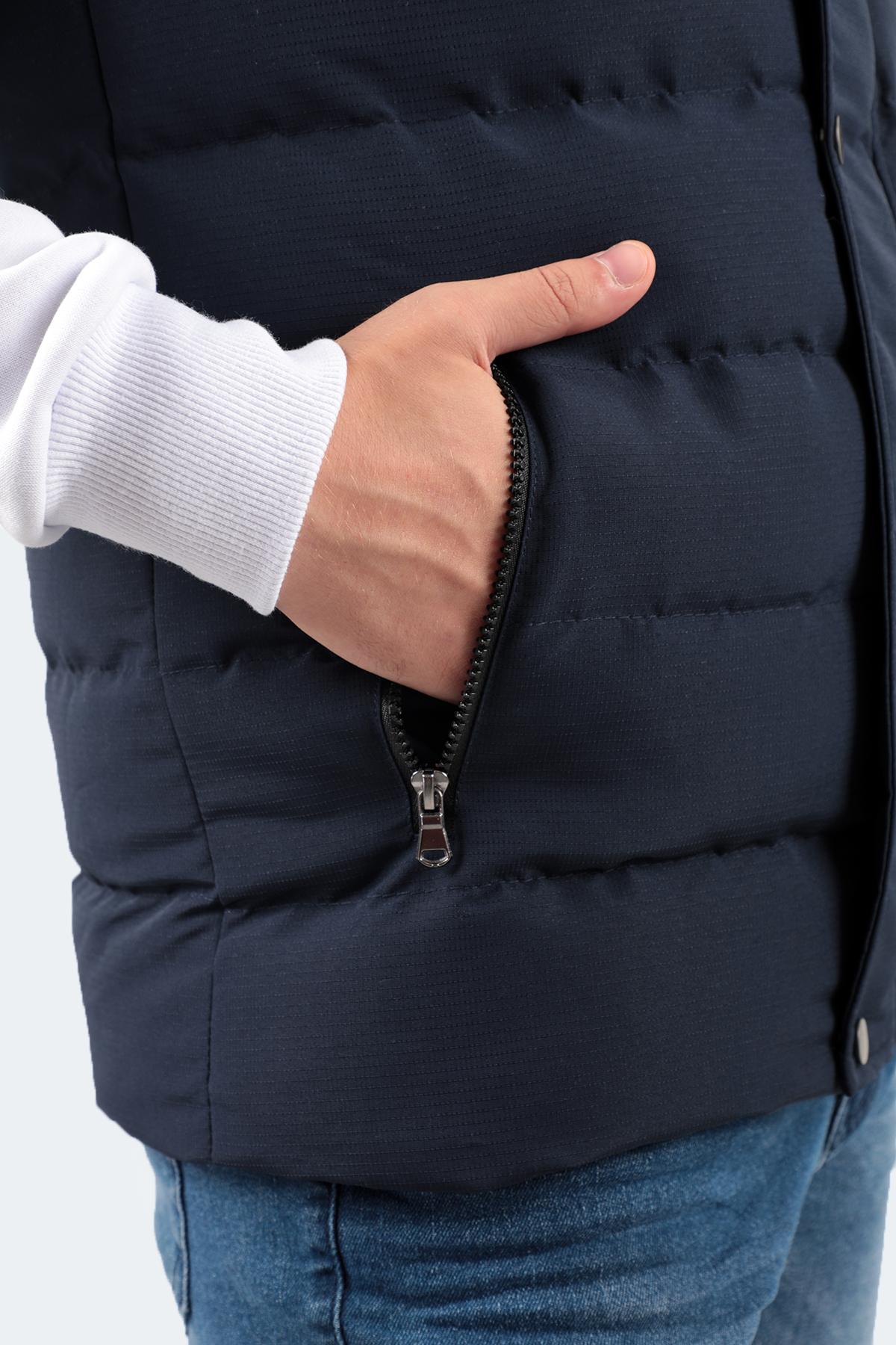SLAZENGER ZULA Erkek Yelek Lacivert görsel 5