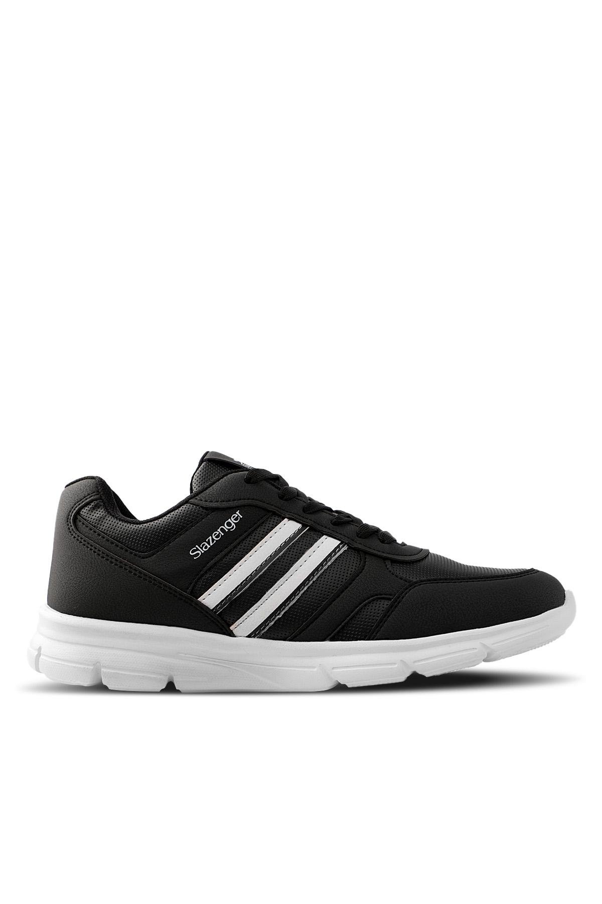 SLAZENGER ECKHARD I Sneaker Erkek Ayakkabı Siyah / Beyaz
