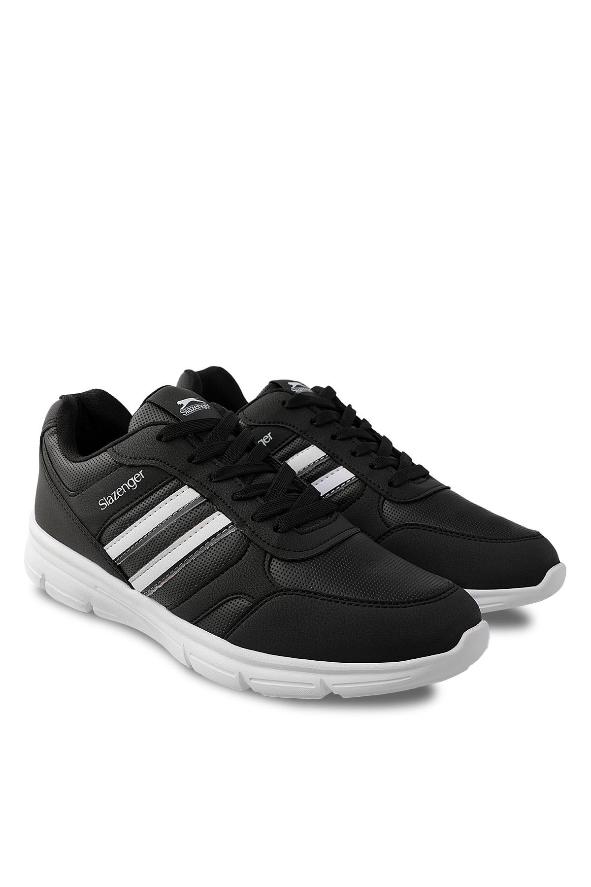 SLAZENGER ECKHARD I Sneaker Erkek Ayakkabı Siyah / Beyaz görsel 2