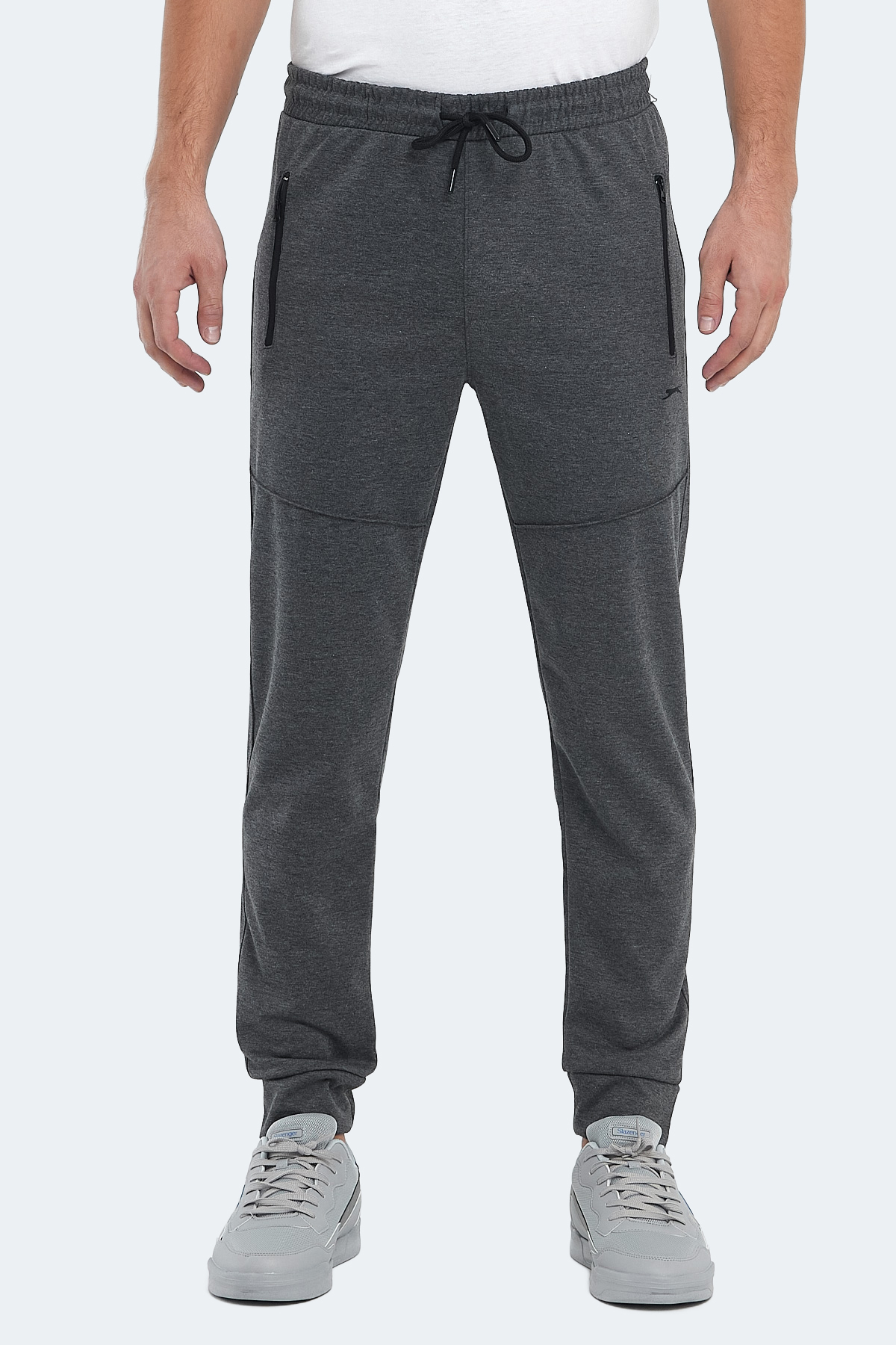 SLAZENGER ONLY IN Erkek Jogger Eşofman Altı Koyu Gri görsel 2