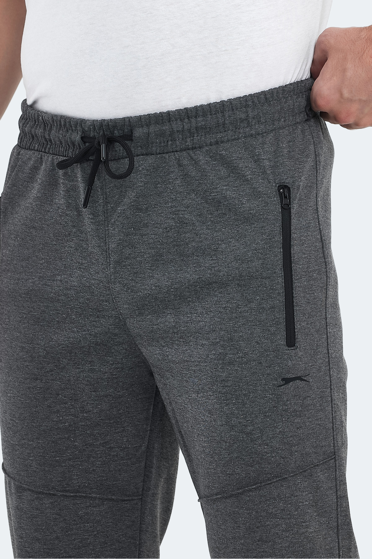 SLAZENGER ONLY IN Erkek Jogger Eşofman Altı Koyu Gri görsel 5