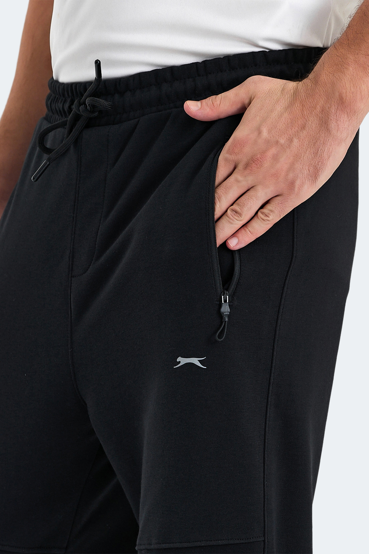 SLAZENGER ONLY IN Erkek Jogger Eşofman Altı Siyah görsel 4