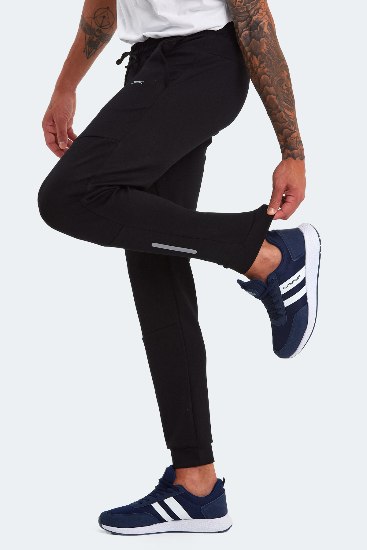 SLAZENGER KOX I Erkek Jogger Eşofman Altı Siyah görsel 5
