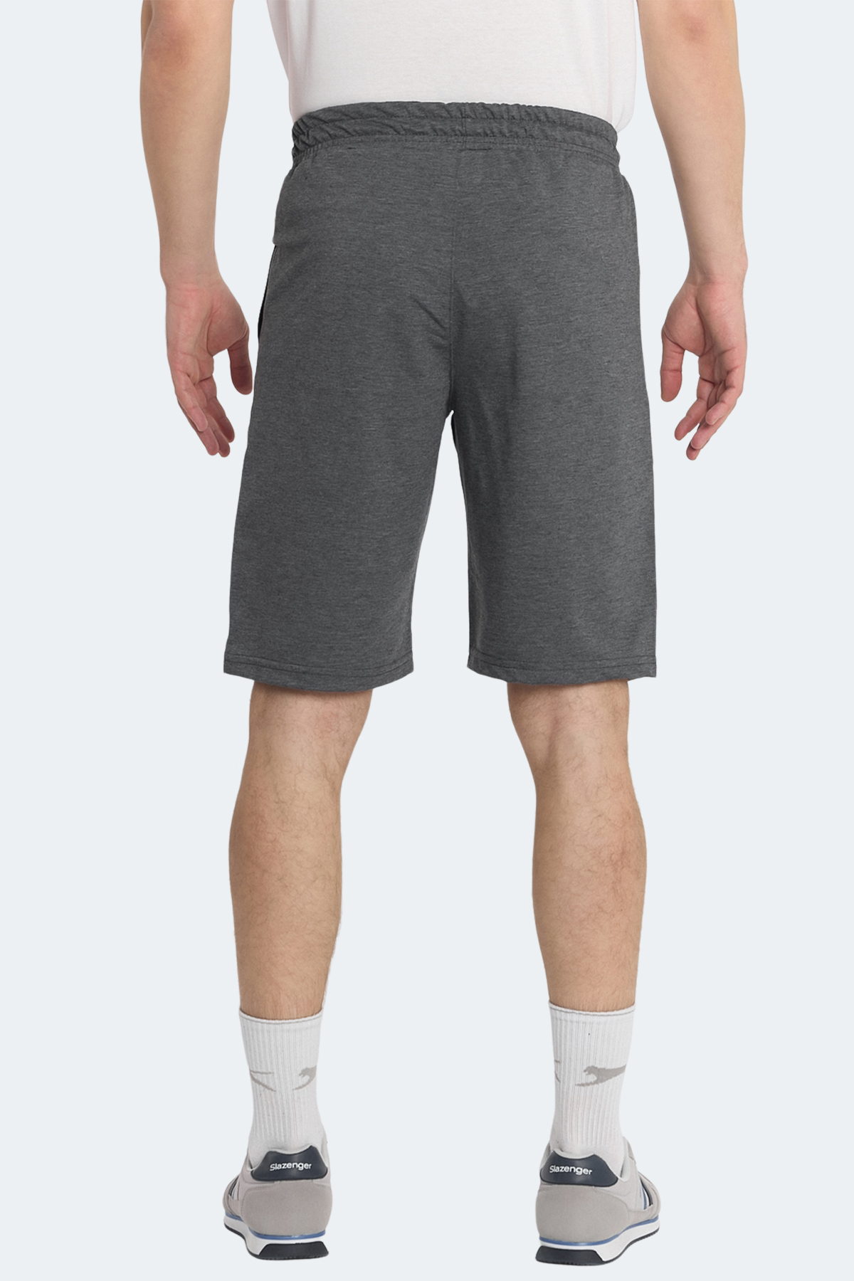 SLAZENGER NASIM Erkek Cepli Koyu Gri Şort görsel 6