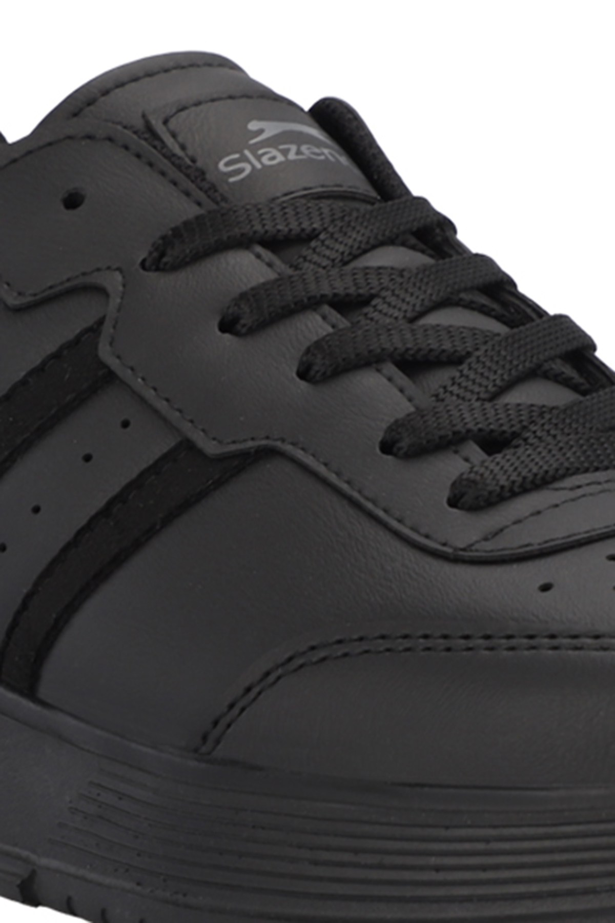 SLAZENGER ZIPPER I Erkek Siyah / Siyah Günlük Spor Ayakkabısı görsel 4
