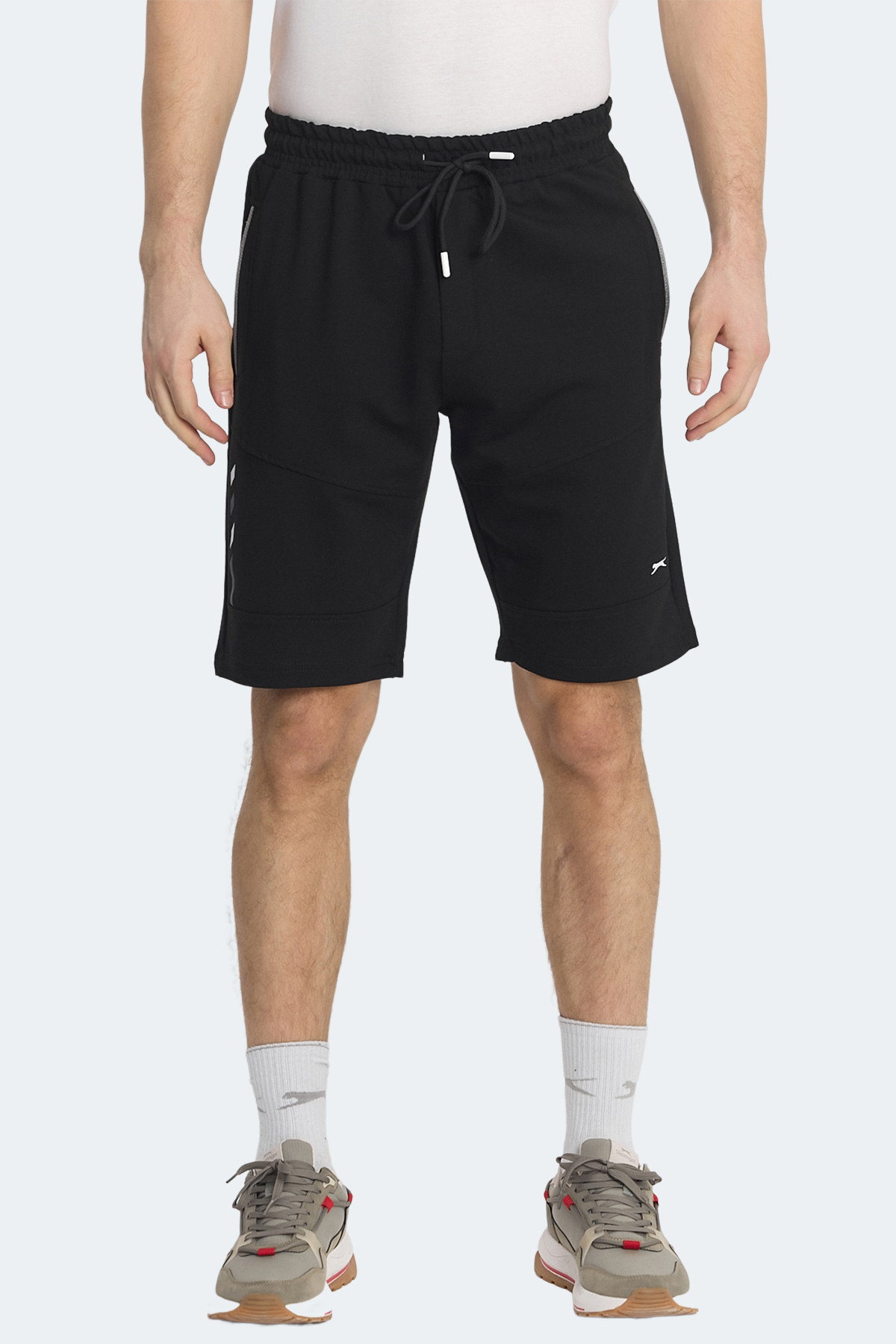 SLAZENGER NASIM Erkek Cepli Siyah Şort görsel 2