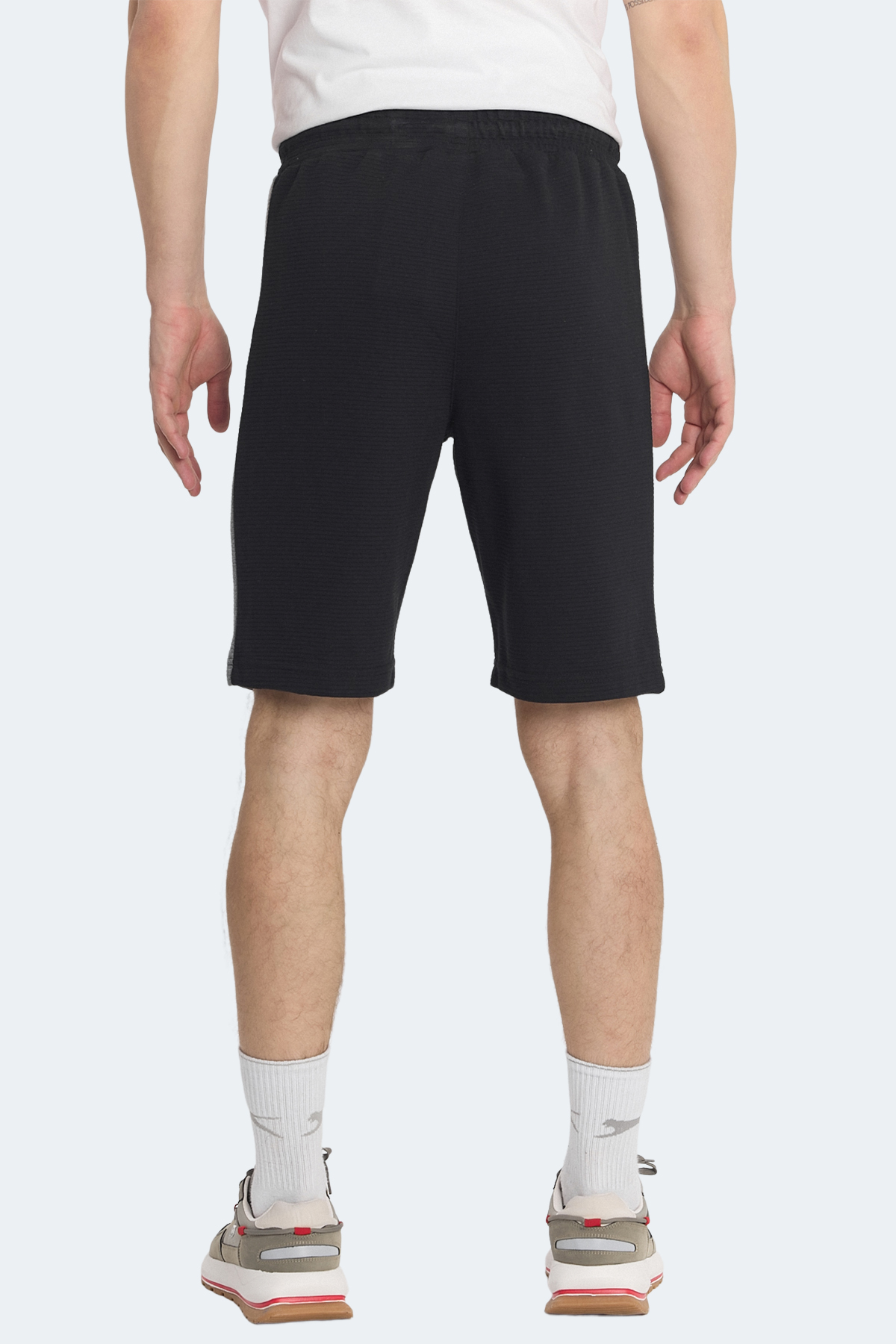 SLAZENGER NANDO I Erkek Cepli Siyah Şort görsel 6