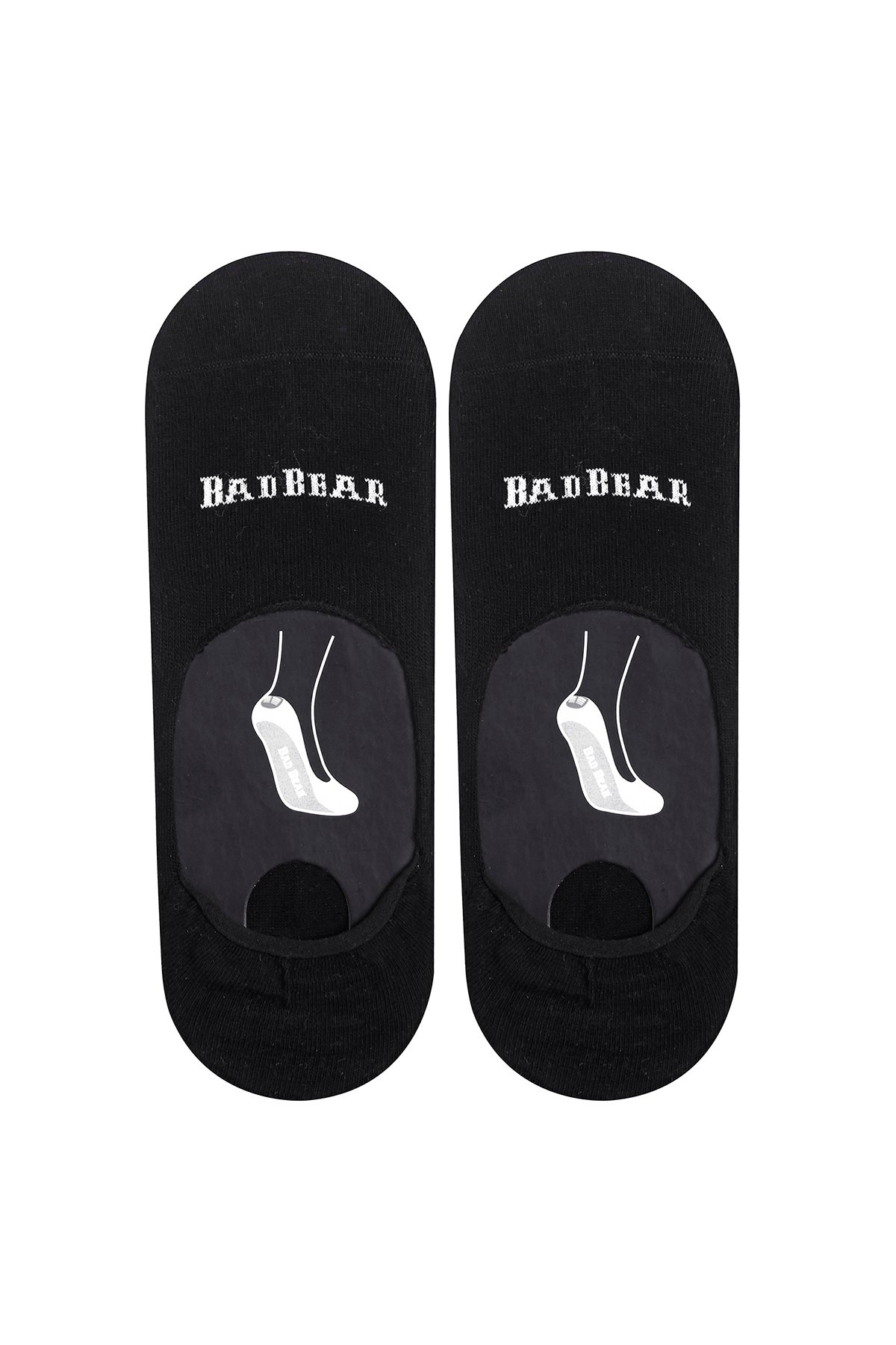 Bad Bear Core Zero Siyah Unisex Babet Çorap