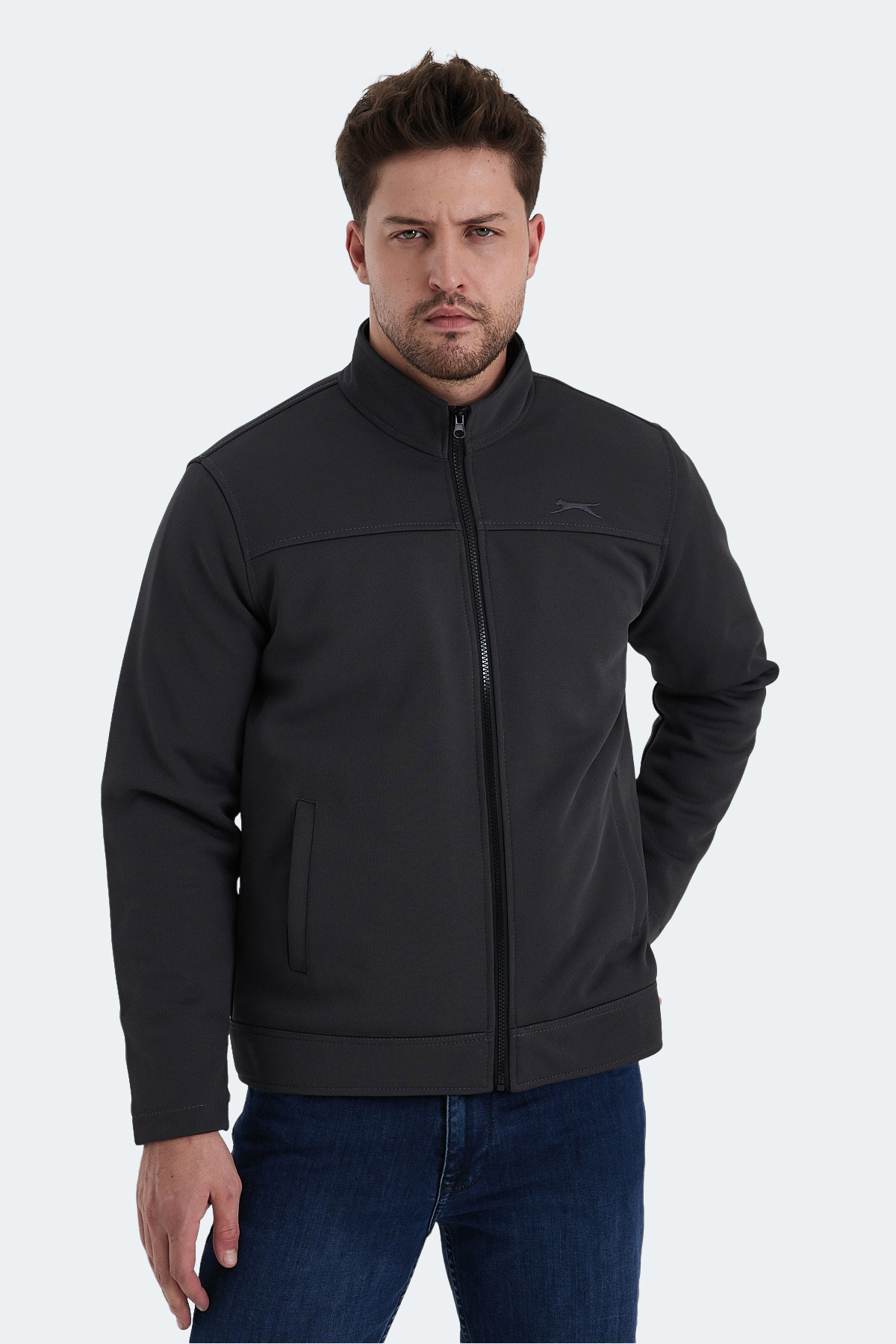 SLAZENGER HEBEL IN Erkek Mont Kaban Koyu Gri