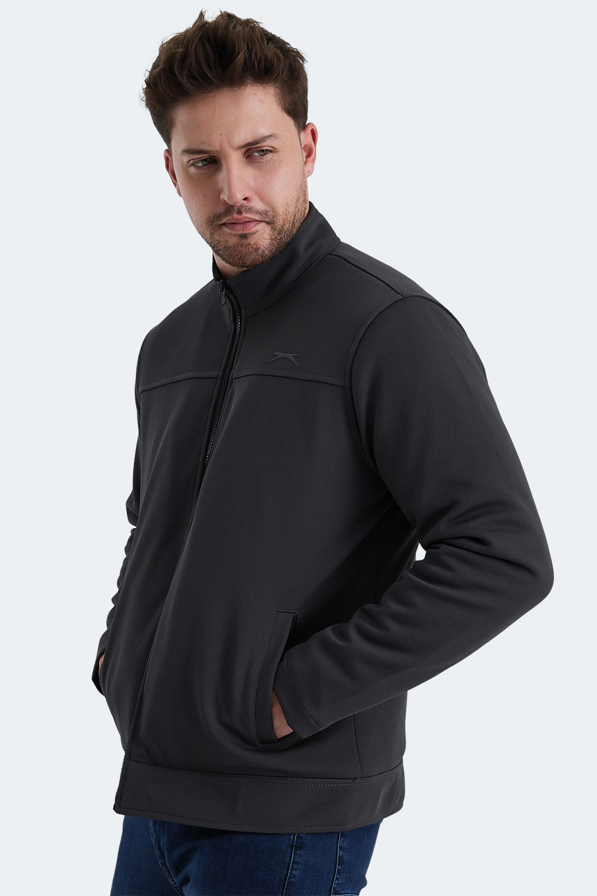 SLAZENGER HEBEL IN Erkek Mont Kaban Koyu Gri görsel 3