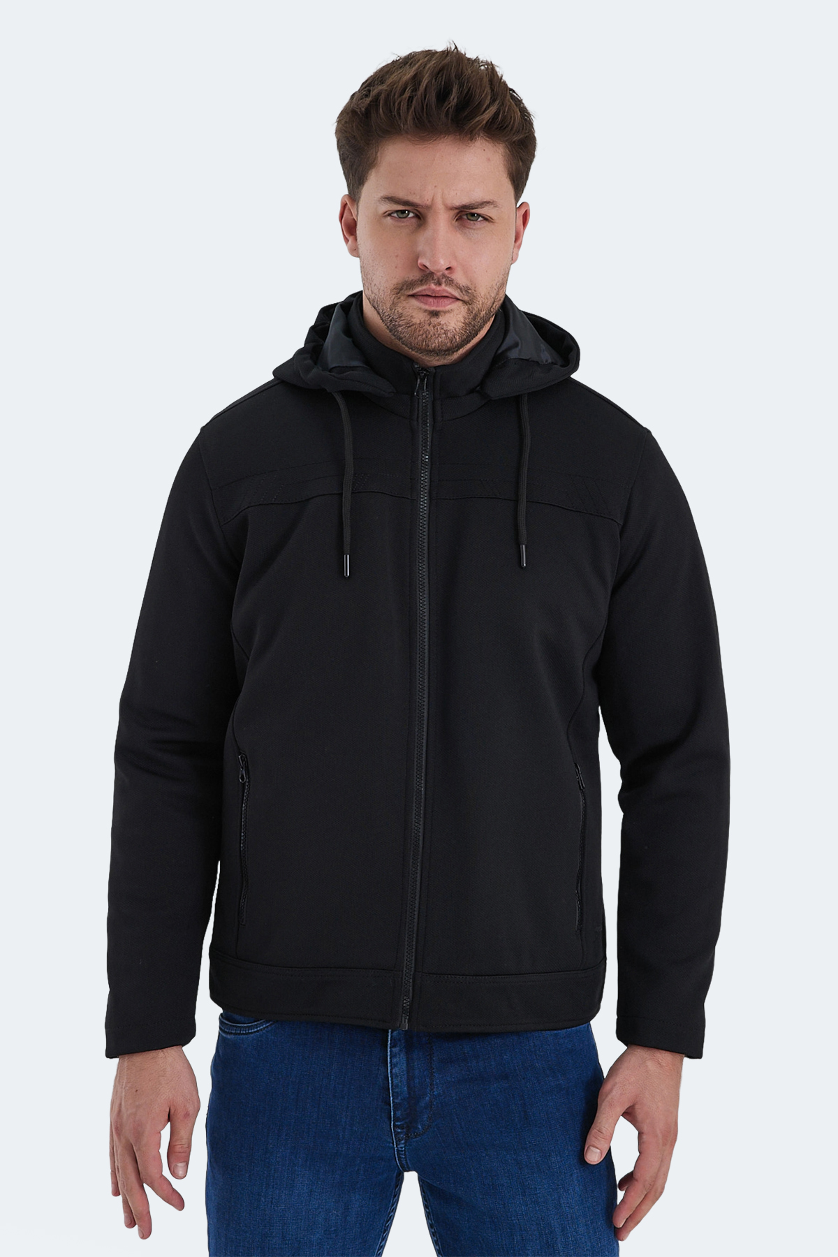 SLAZENGER HENDRIKKO Erkek Mont Kaban Siyah