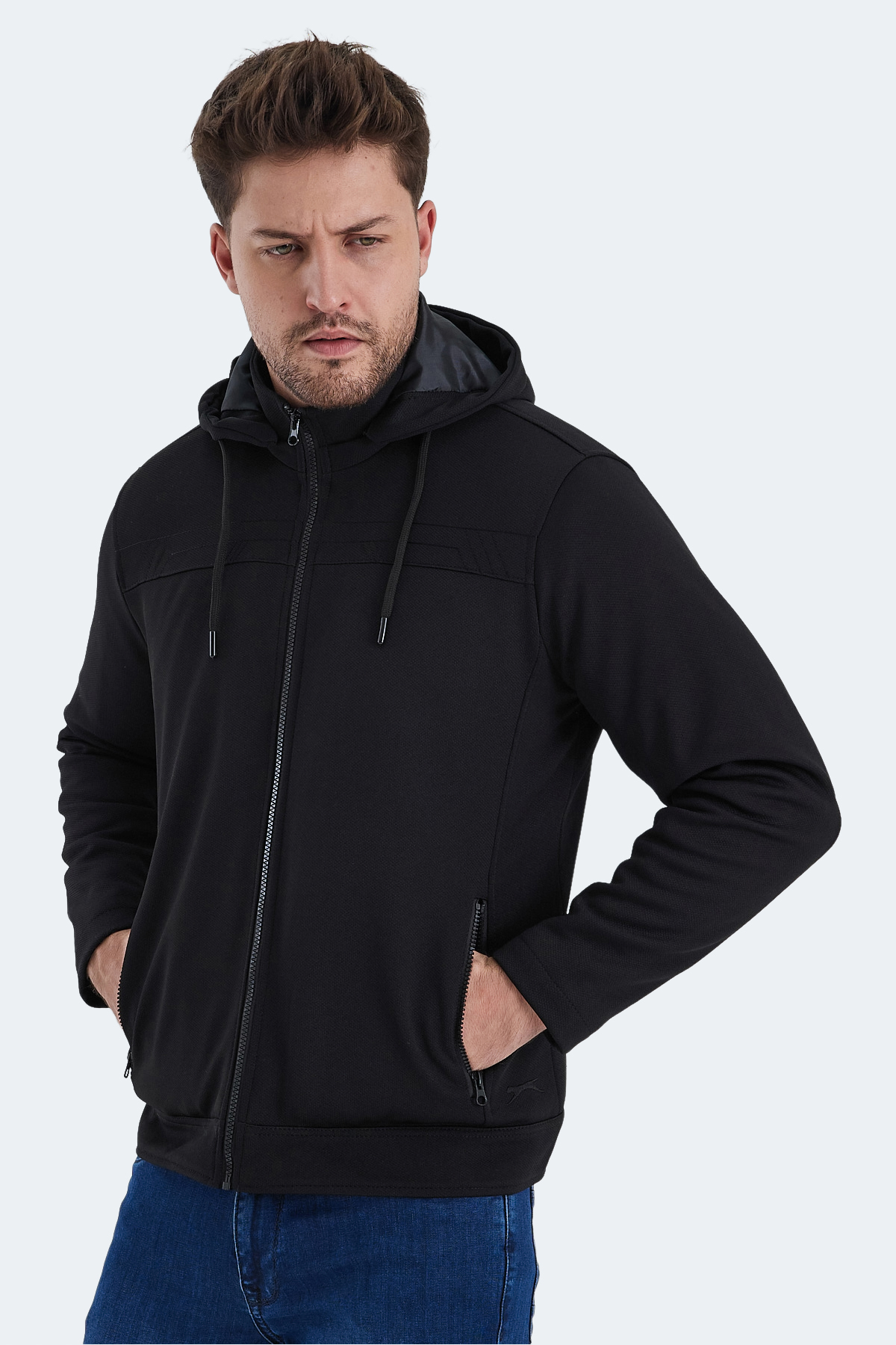 SLAZENGER HENDRIKKO Erkek Mont Kaban Siyah görsel 3