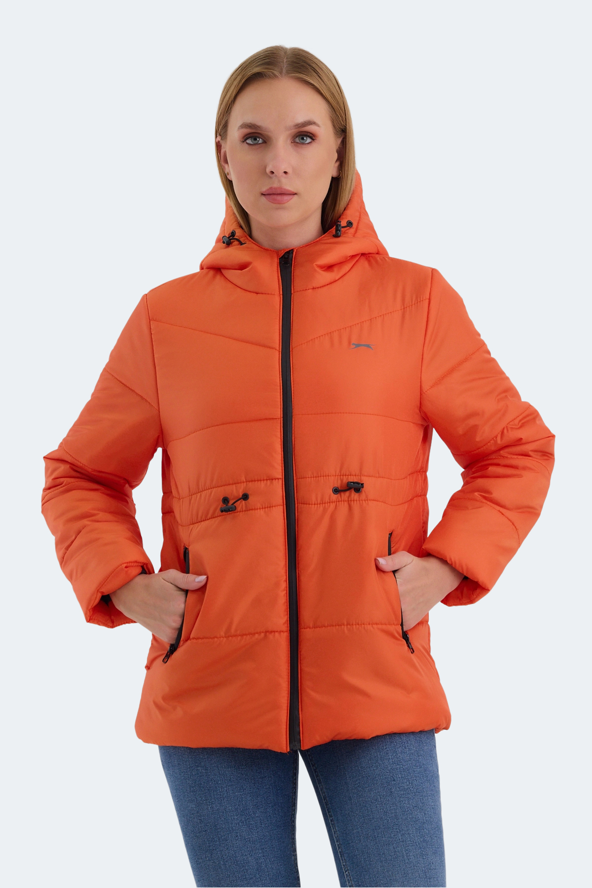 SLAZENGER CALLU Kadın Mont Kaban Turuncu
