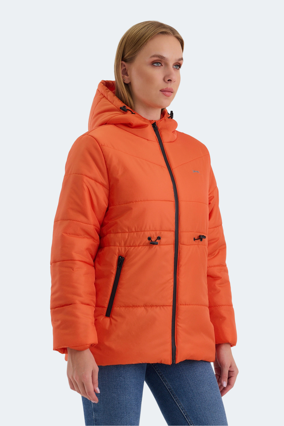 SLAZENGER CALLU Kadın Mont Kaban Turuncu görsel 4