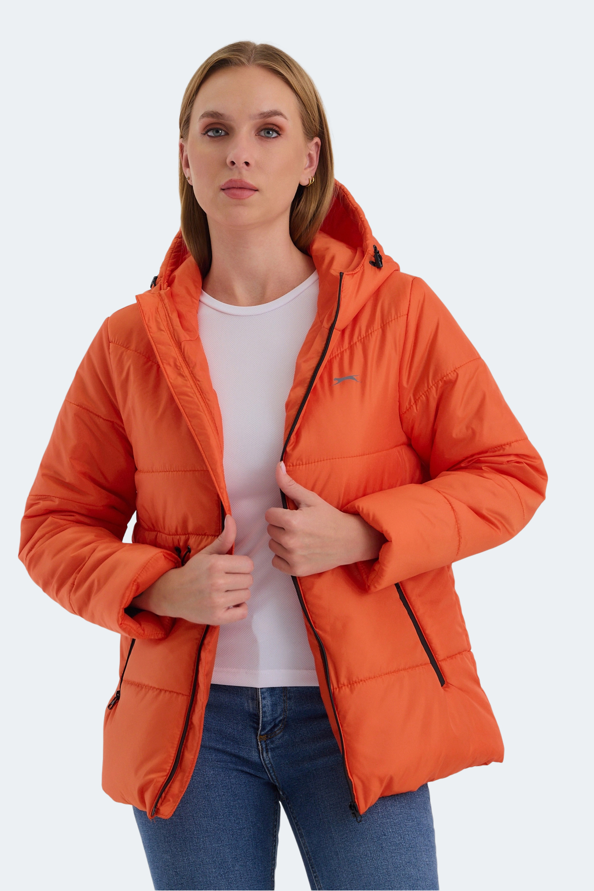 SLAZENGER CALLU Kadın Mont Kaban Turuncu görsel 6