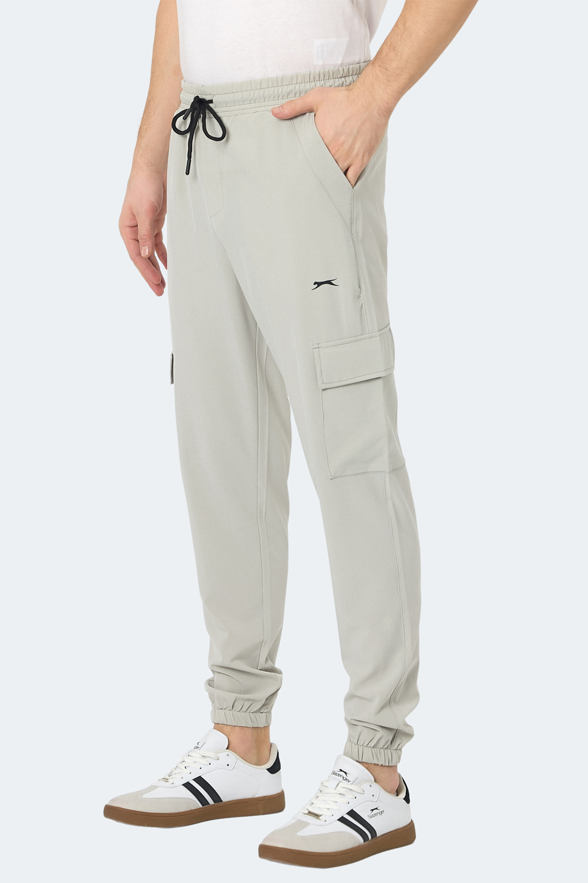 SLAZENGER NAPOLLA Erkek Jogger Eşofman Altı Gri