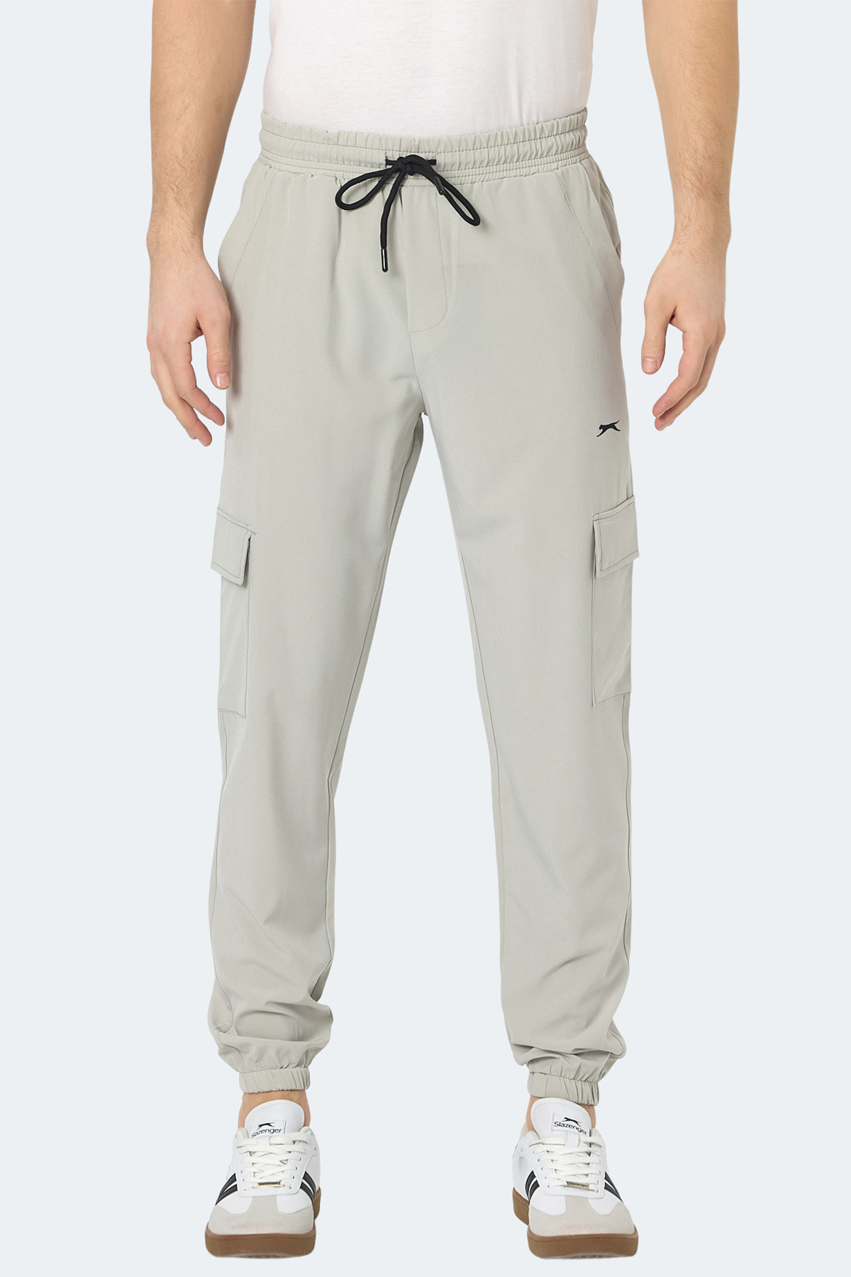 SLAZENGER NAPOLLA Erkek Jogger Eşofman Altı Gri görsel 2