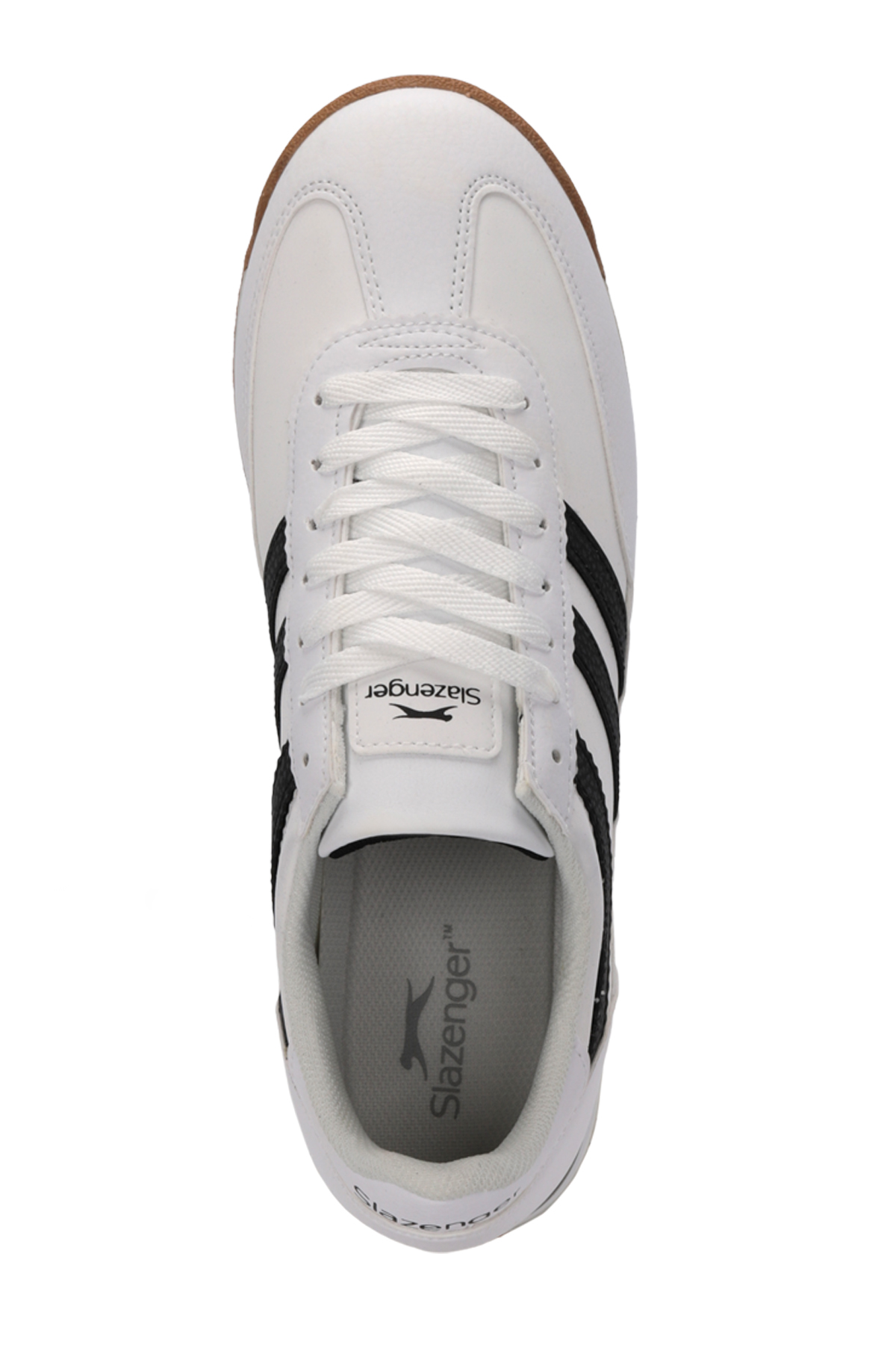 SLAZENGER OXYGEN I Erkek Beyaz / Siyah Günlük Spor Ayakkabısı görsel 5