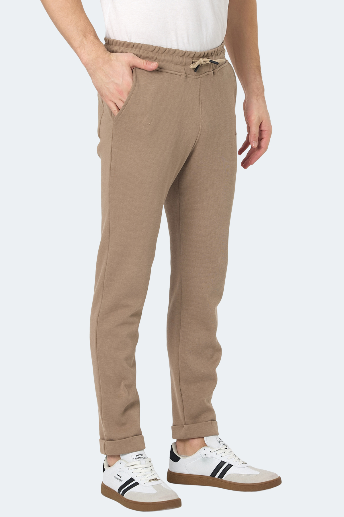 SLAZENGER BLAZEWAY Erkek Eşofman Altı Taş Gri görsel 3
