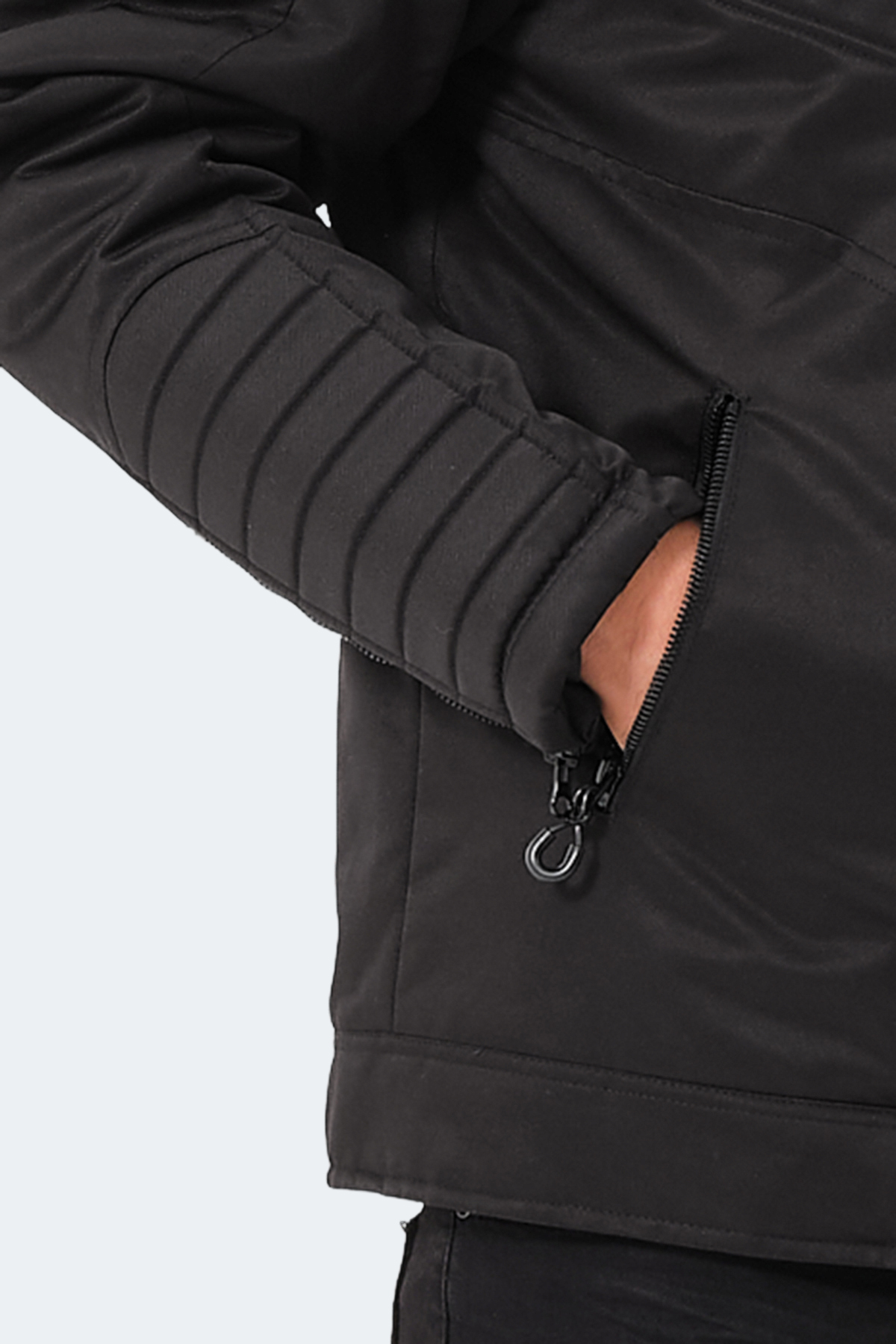 SLAZENGER GALIT Erkek Mont Kaban Siyah görsel 6