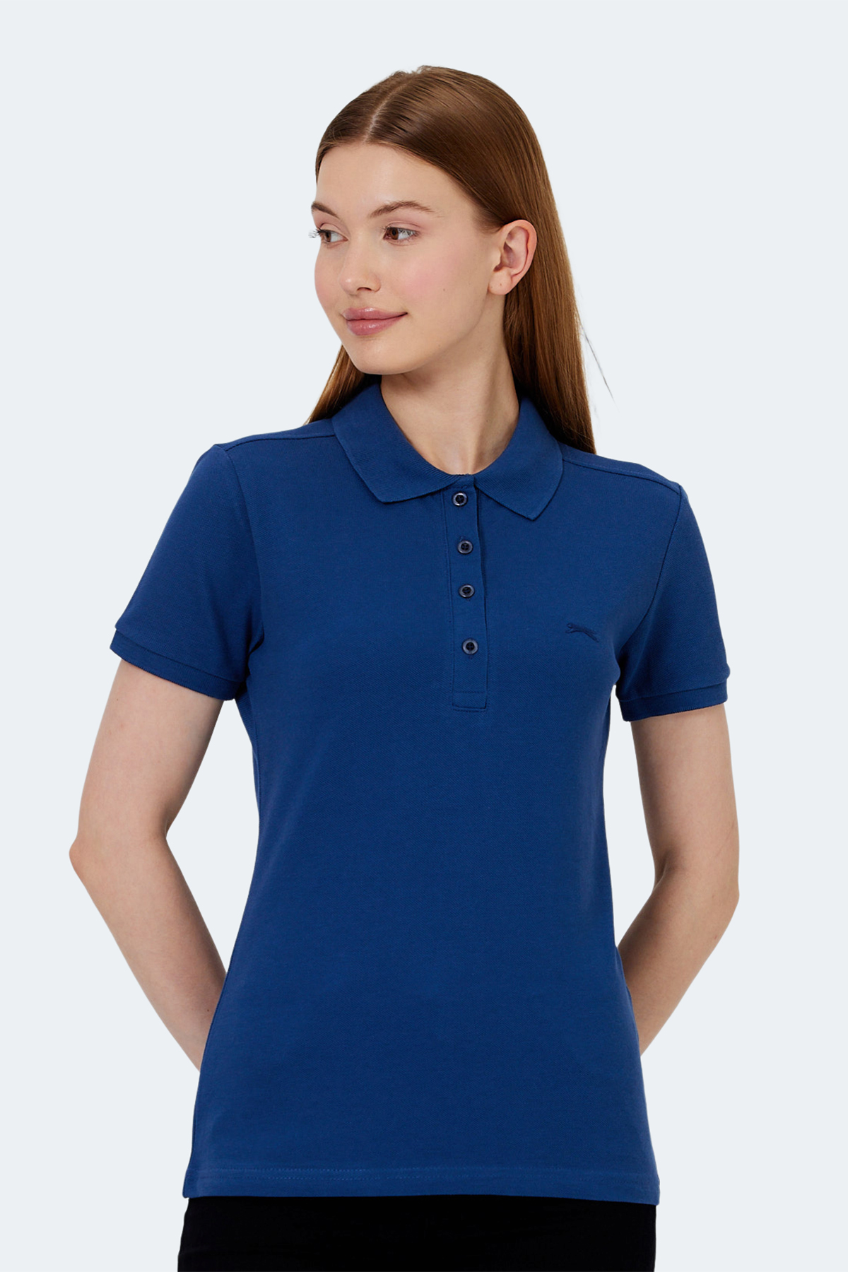 SLAZENGER VERA I Kadın Saks Mavi Tişört