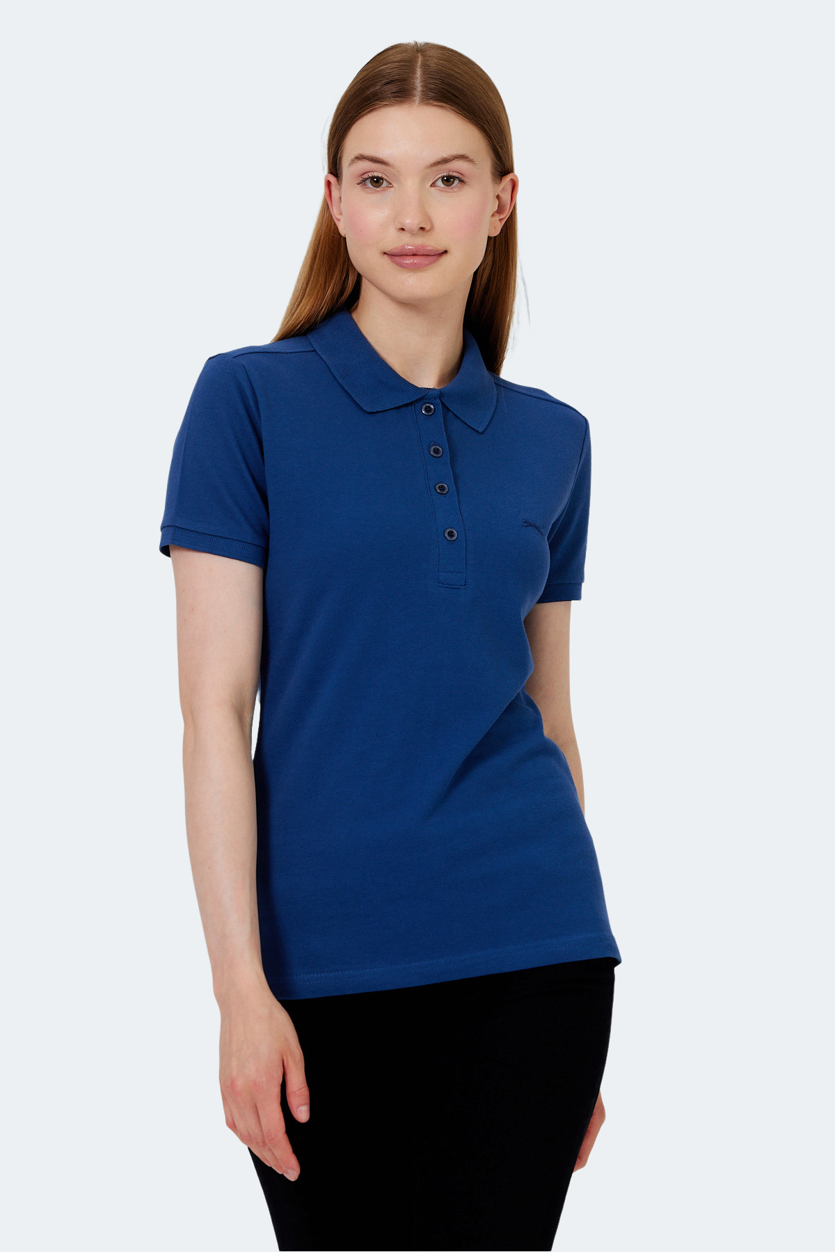 SLAZENGER VERA I Kadın Saks Mavi Tişört görsel 3
