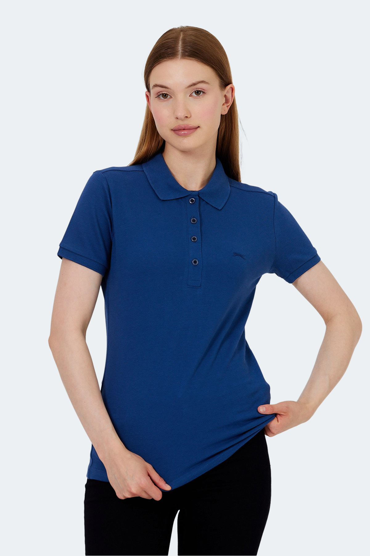SLAZENGER VERA I Kadın Saks Mavi Tişört görsel 6