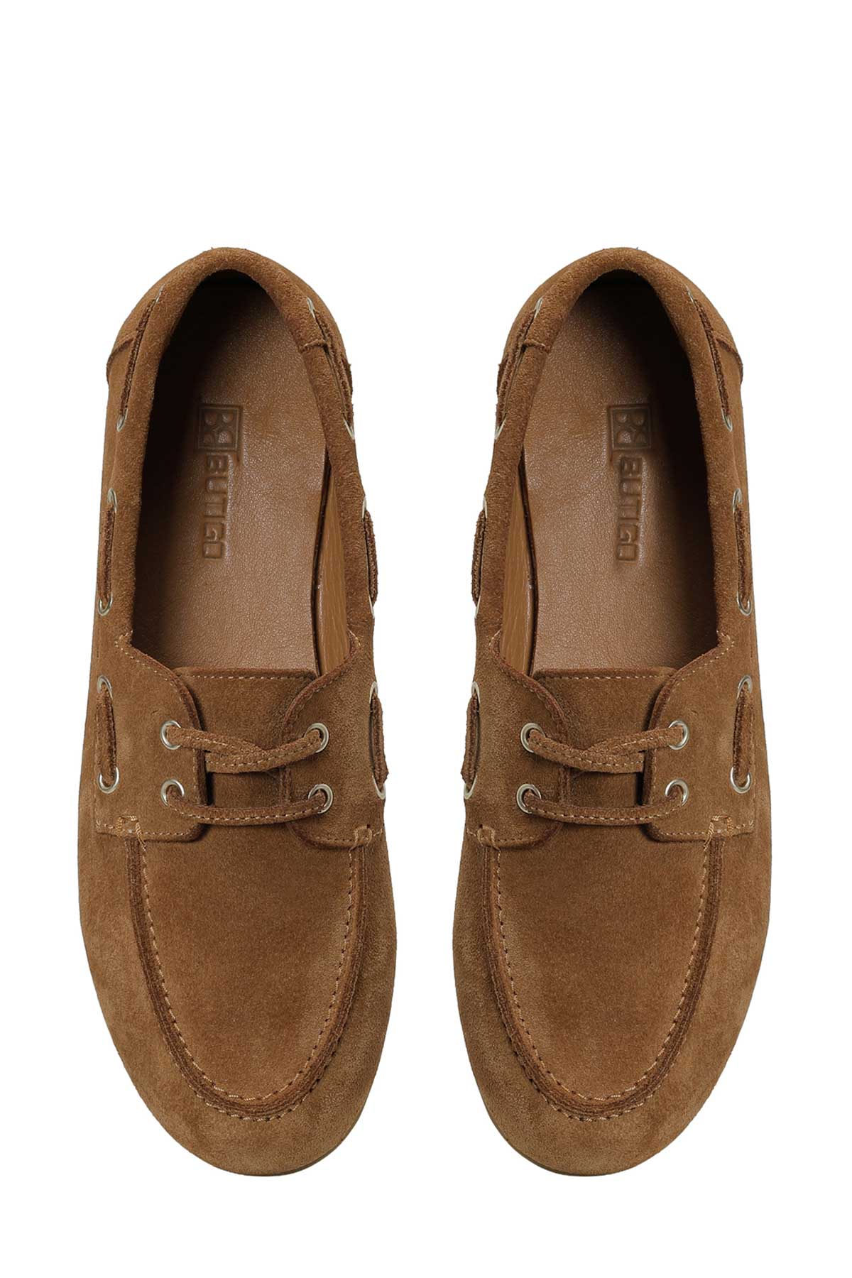 Butigo 26K-224 Taba Kadın Loafer görsel 4