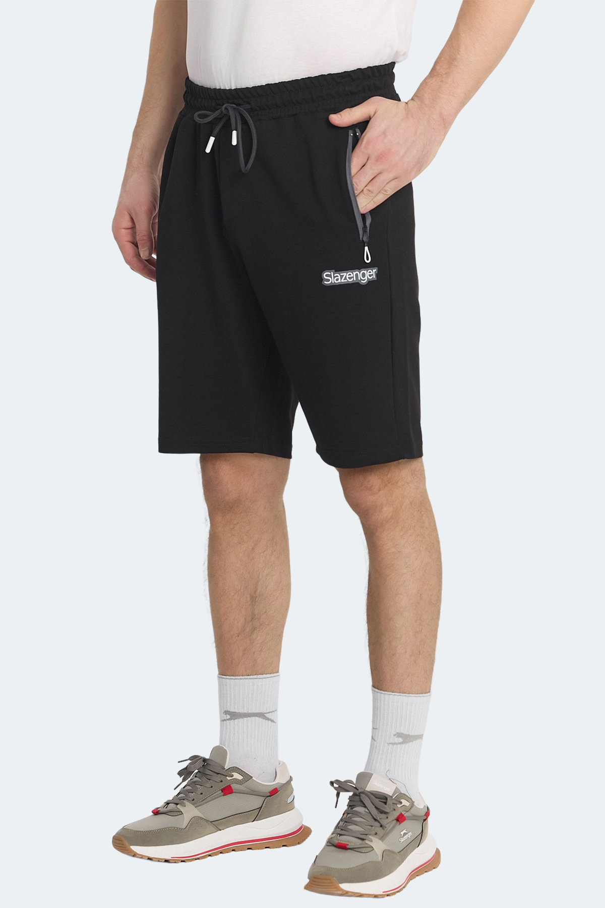 SLAZENGER NAGI Erkek Cepli Siyah Şort