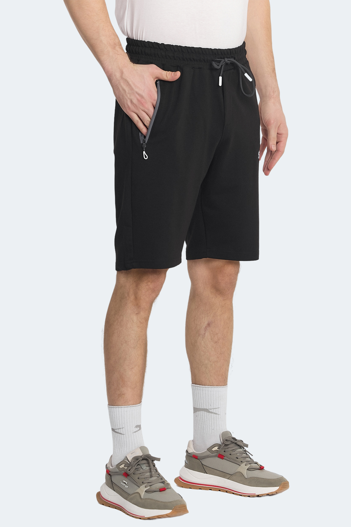 SLAZENGER NAGI Erkek Cepli Siyah Şort görsel 3