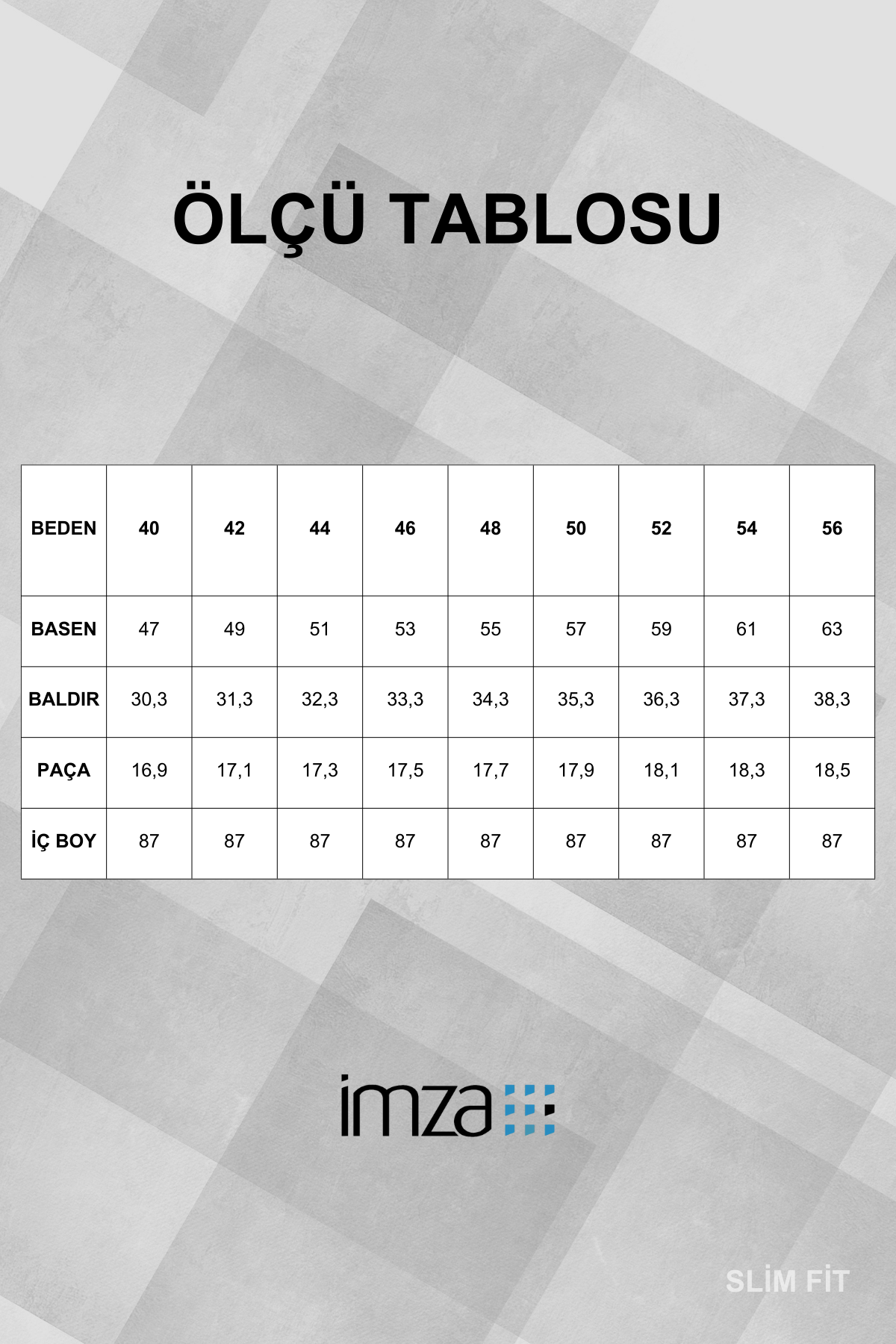 İMZA Lacivert Düz Gabardin Esnek Yan Cep Slim Fit Classic Erkek Pantolon 1003245209_202 görsel 6