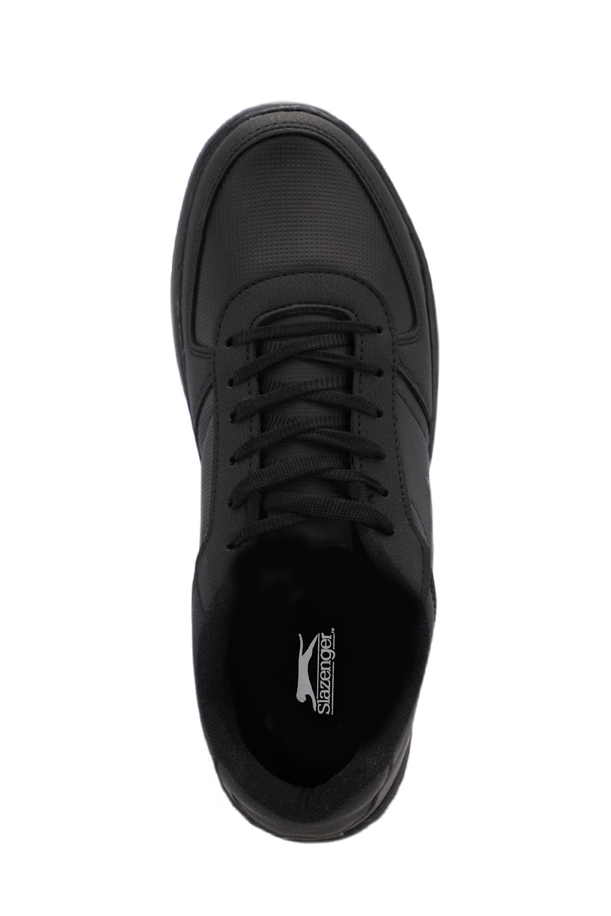 SLAZENGER POINT NEW I Erkek Siyah Nubuk Günlük Spor Ayakkabısı görsel 5