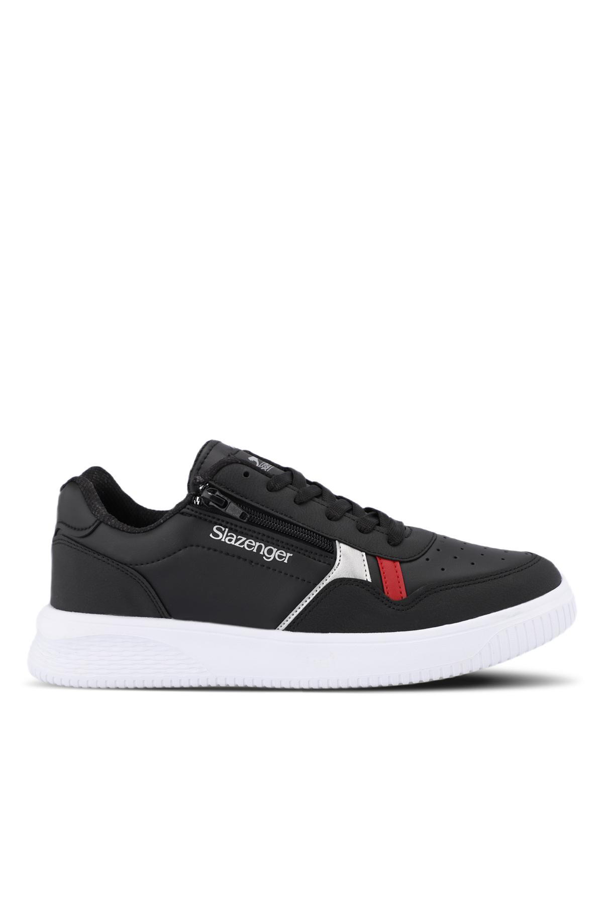 SLAZENGER MAJORITY I Erkek Siyah / Beyaz Günlük Spor Ayakkabısı